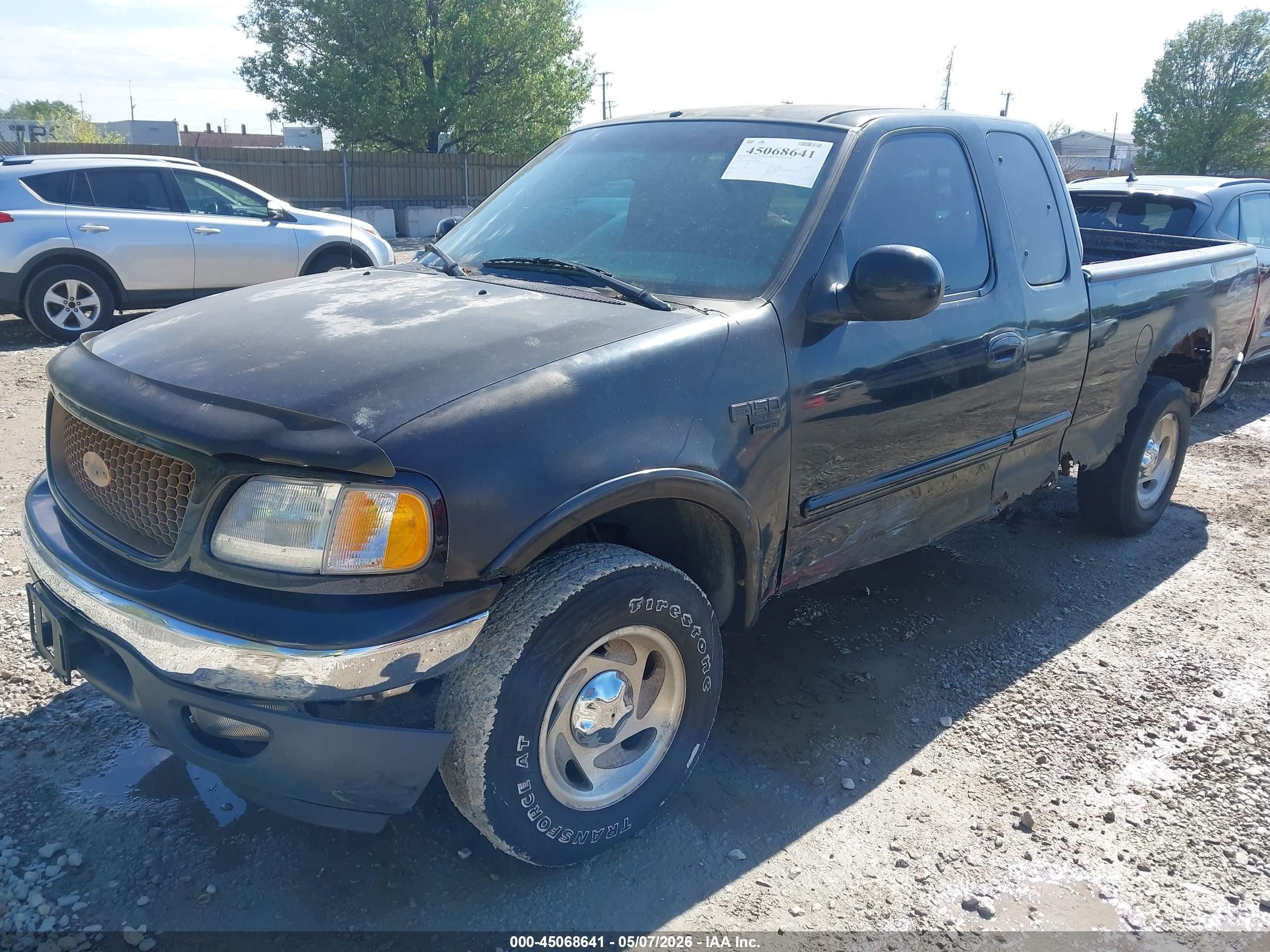 2000 Ford F-150 Lariat/work Series/xl/xlt Black vin: 2FTRX18L8YCB16798