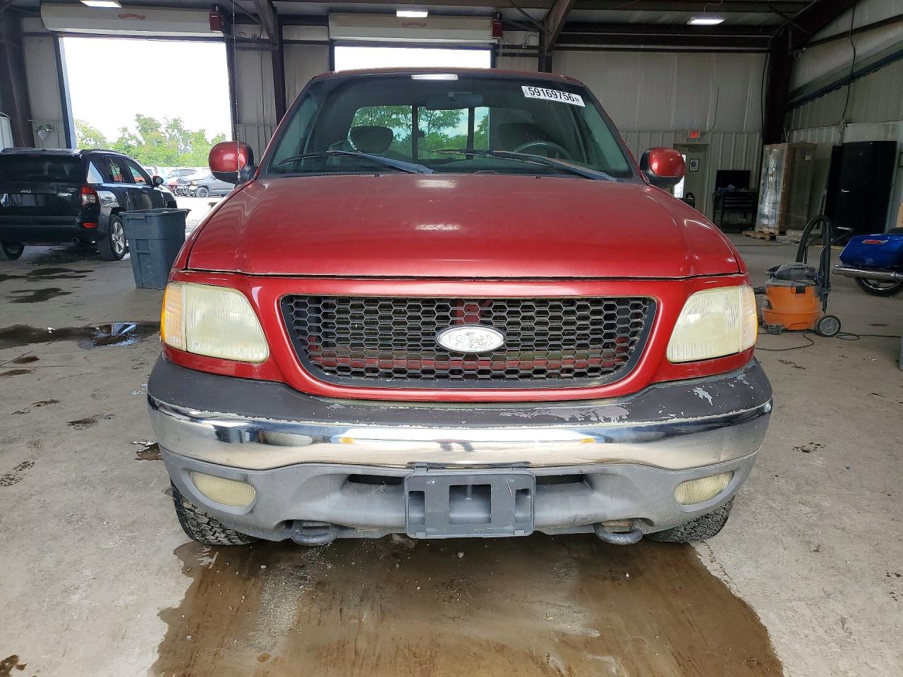 2001 Ford F150 Burgundy vin: 2FTRX18L91CB03984
