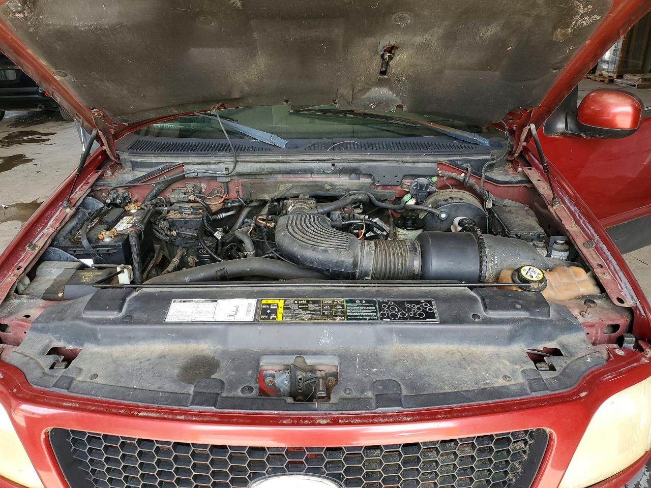 2001 Ford F150 Burgundy vin: 2FTRX18L91CB03984
