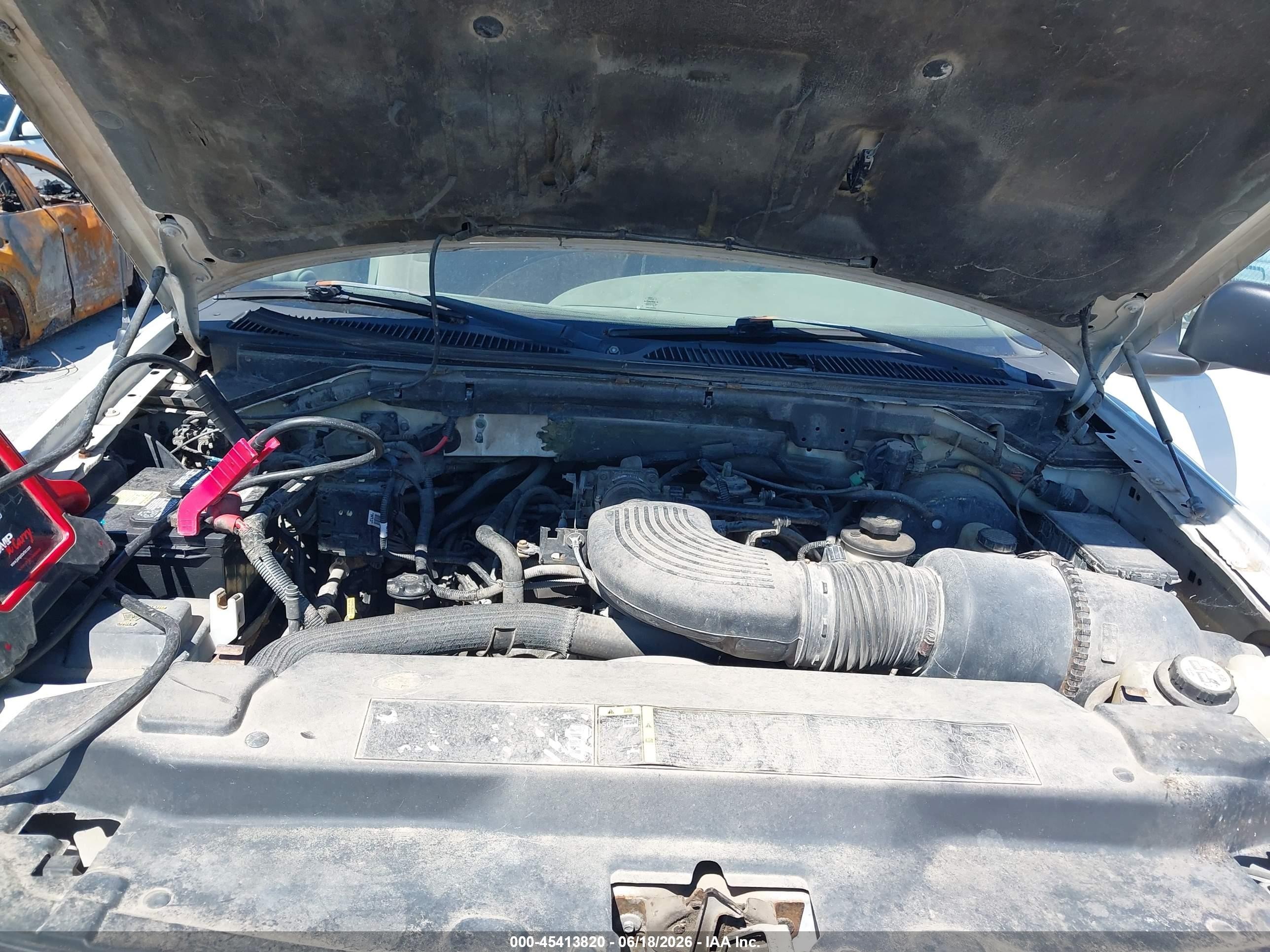 2002 Ford F-150 Lariat/xl/xlt White vin: 2FTRX18L92CA78473