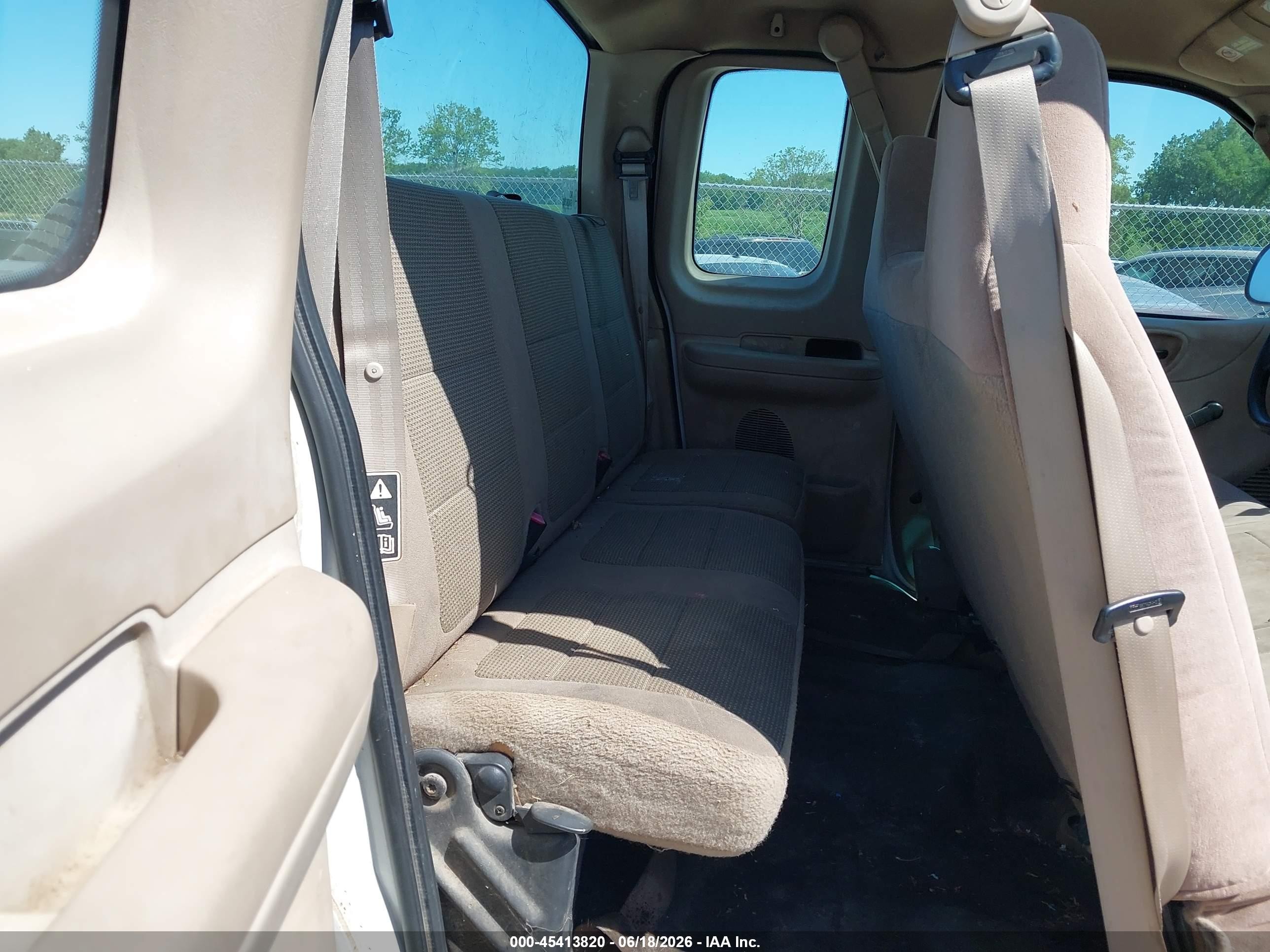 2002 Ford F-150 Lariat/xl/xlt White vin: 2FTRX18L92CA78473