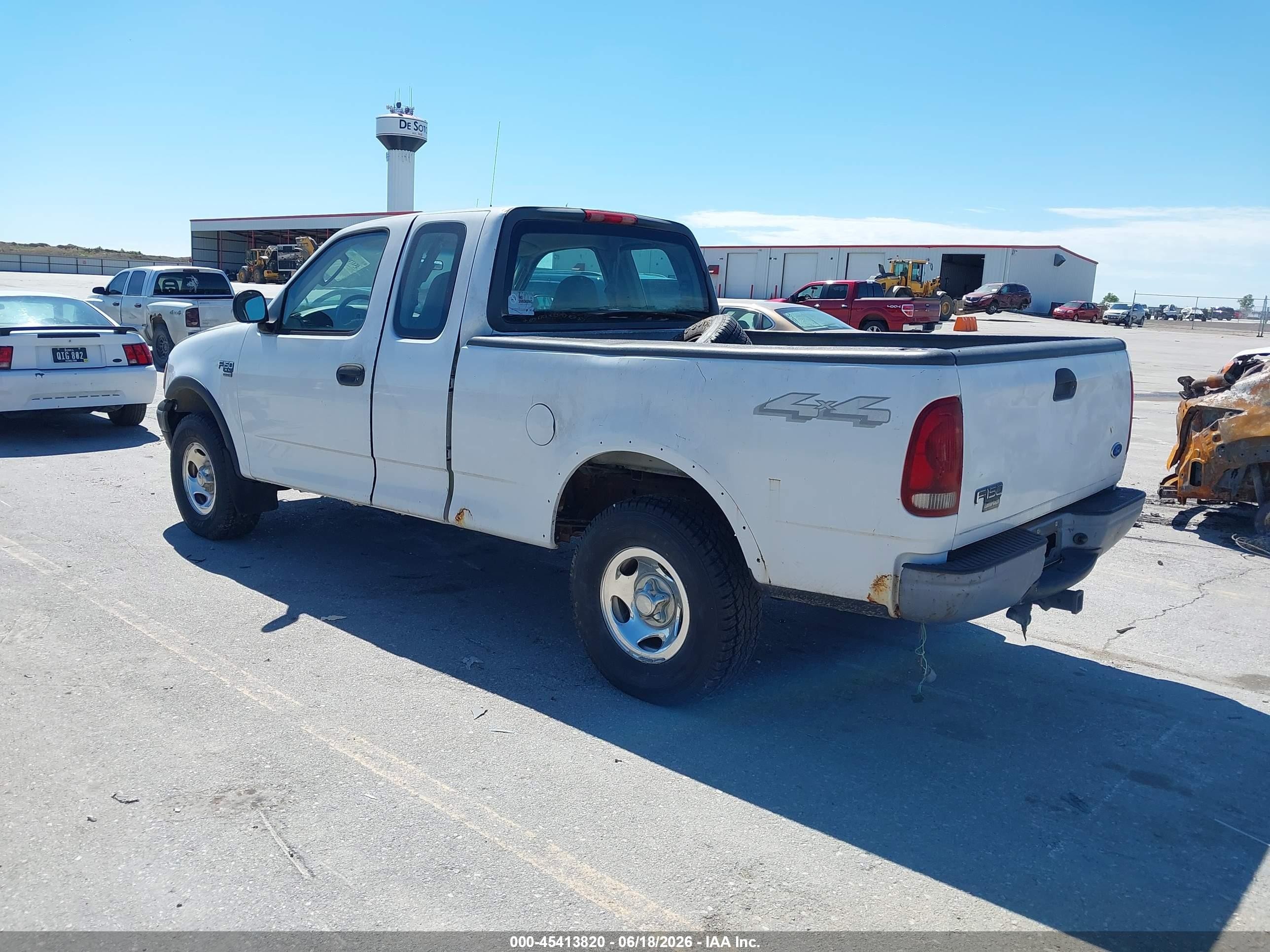 2002 Ford F-150 Lariat/xl/xlt White vin: 2FTRX18L92CA78473