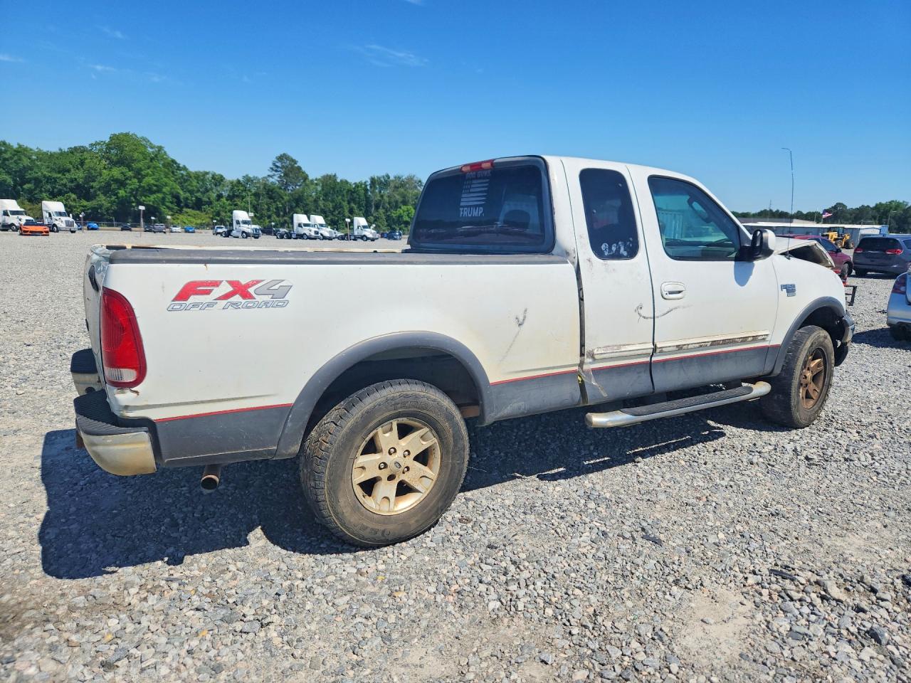 2003 Ford F150 White vin: 2FTRX18L93CA78782