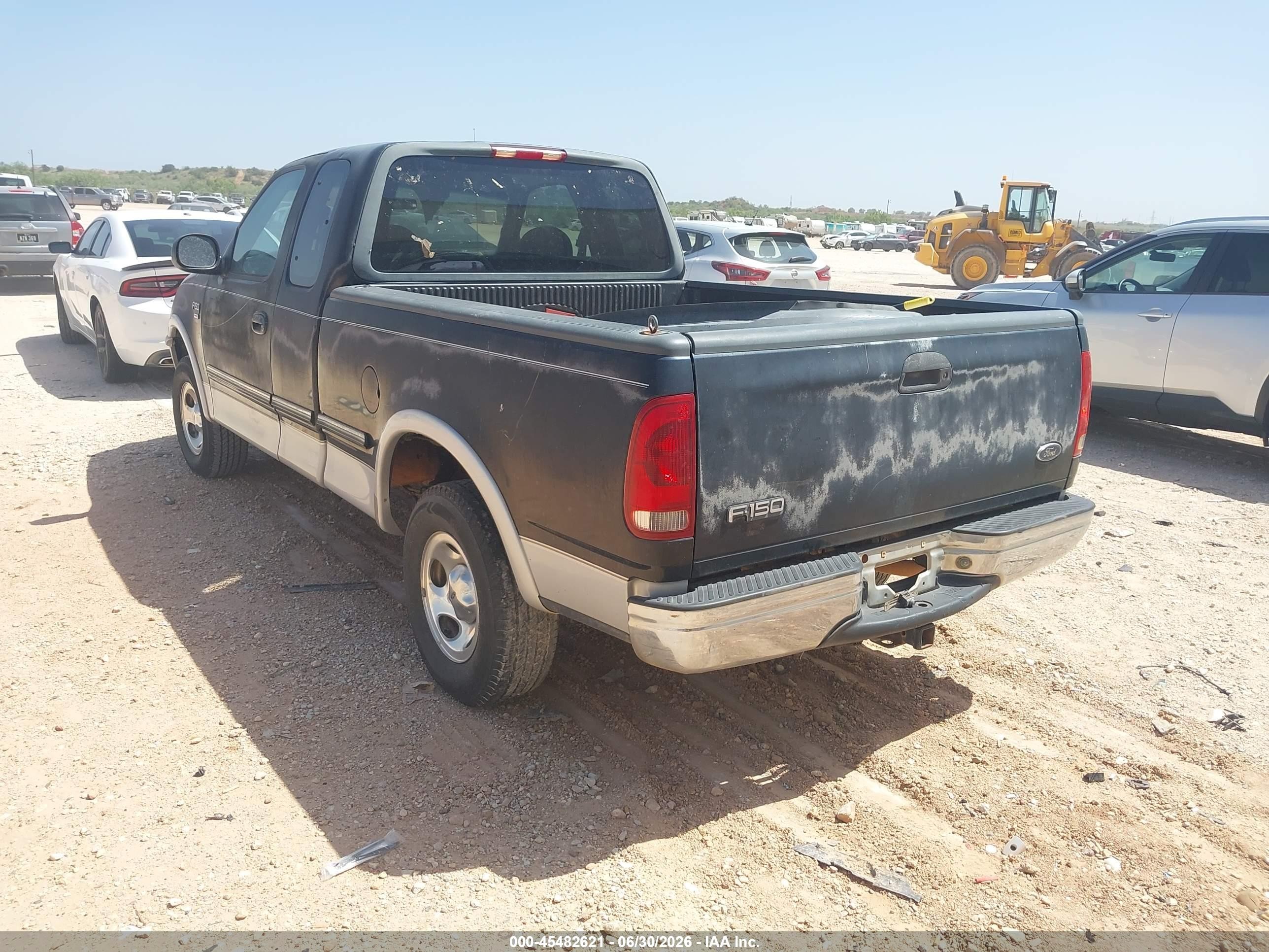 1998 Ford F-150 Lariat/standard/xl/xlt Black vin: 2FTRX18L9WCB06763