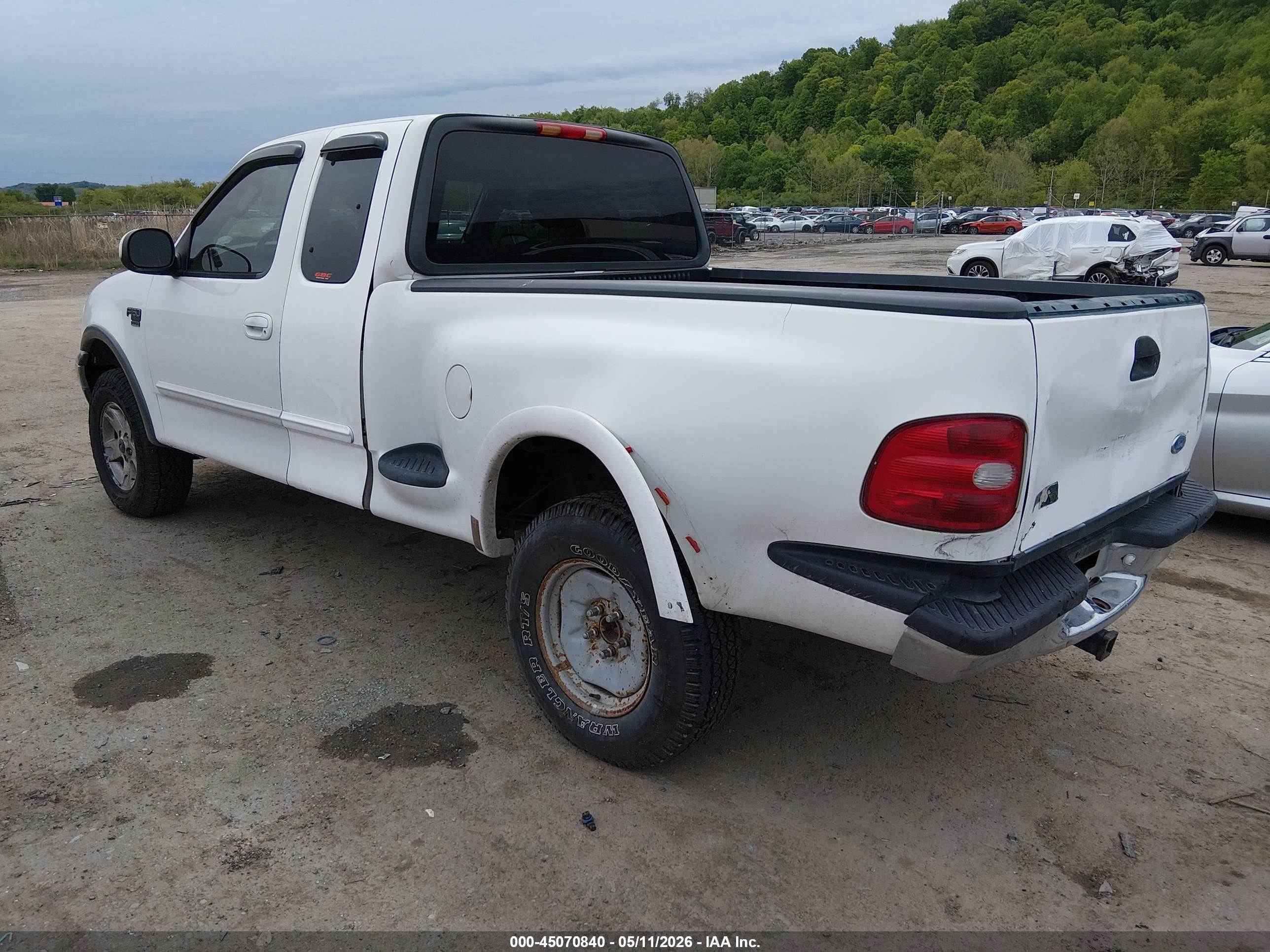 2003 Ford F-150 Lariat/xl/xlt White vin: 2FTRX18LX3CA11463