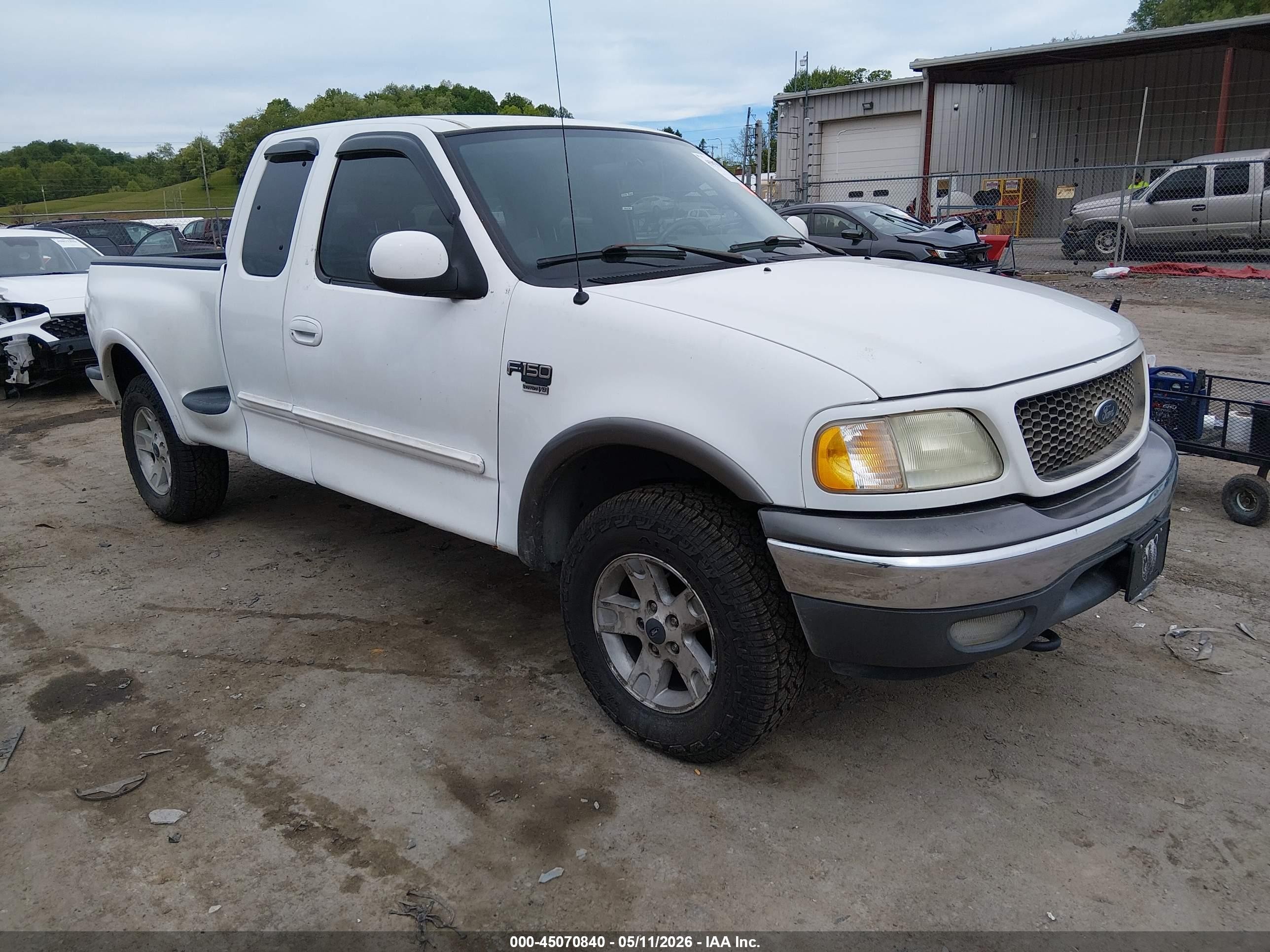 2003 Ford F-150 Lariat/xl/xlt White vin: 2FTRX18LX3CA11463
