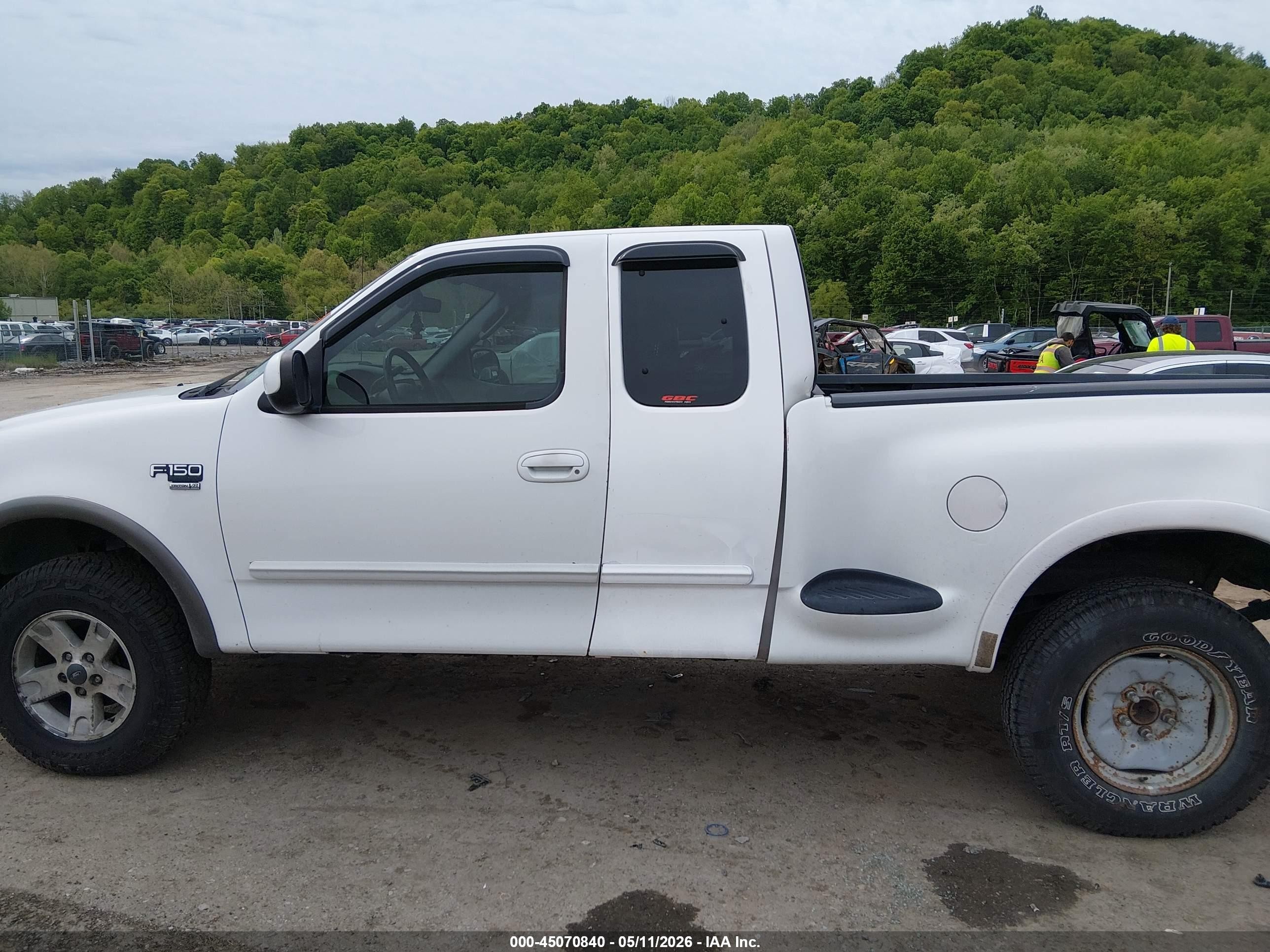 2003 Ford F-150 Lariat/xl/xlt White vin: 2FTRX18LX3CA11463