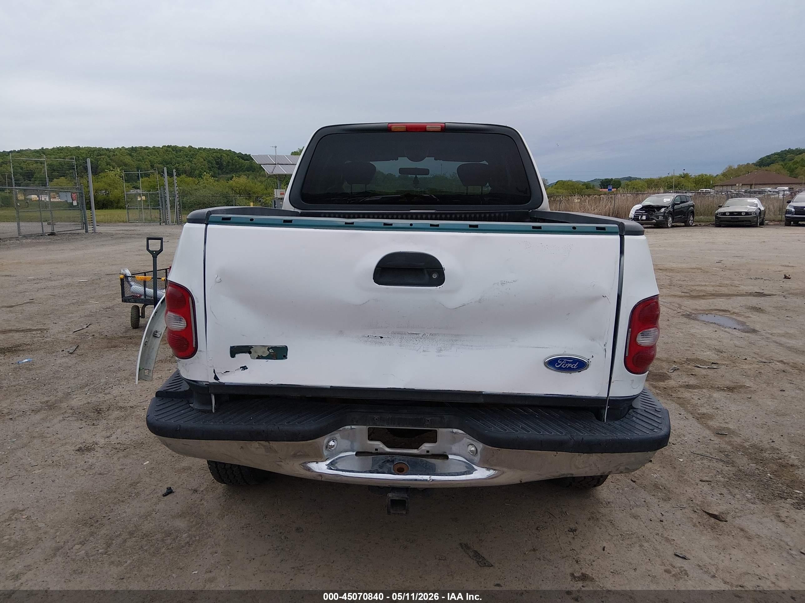 2003 Ford F-150 Lariat/xl/xlt White vin: 2FTRX18LX3CA11463