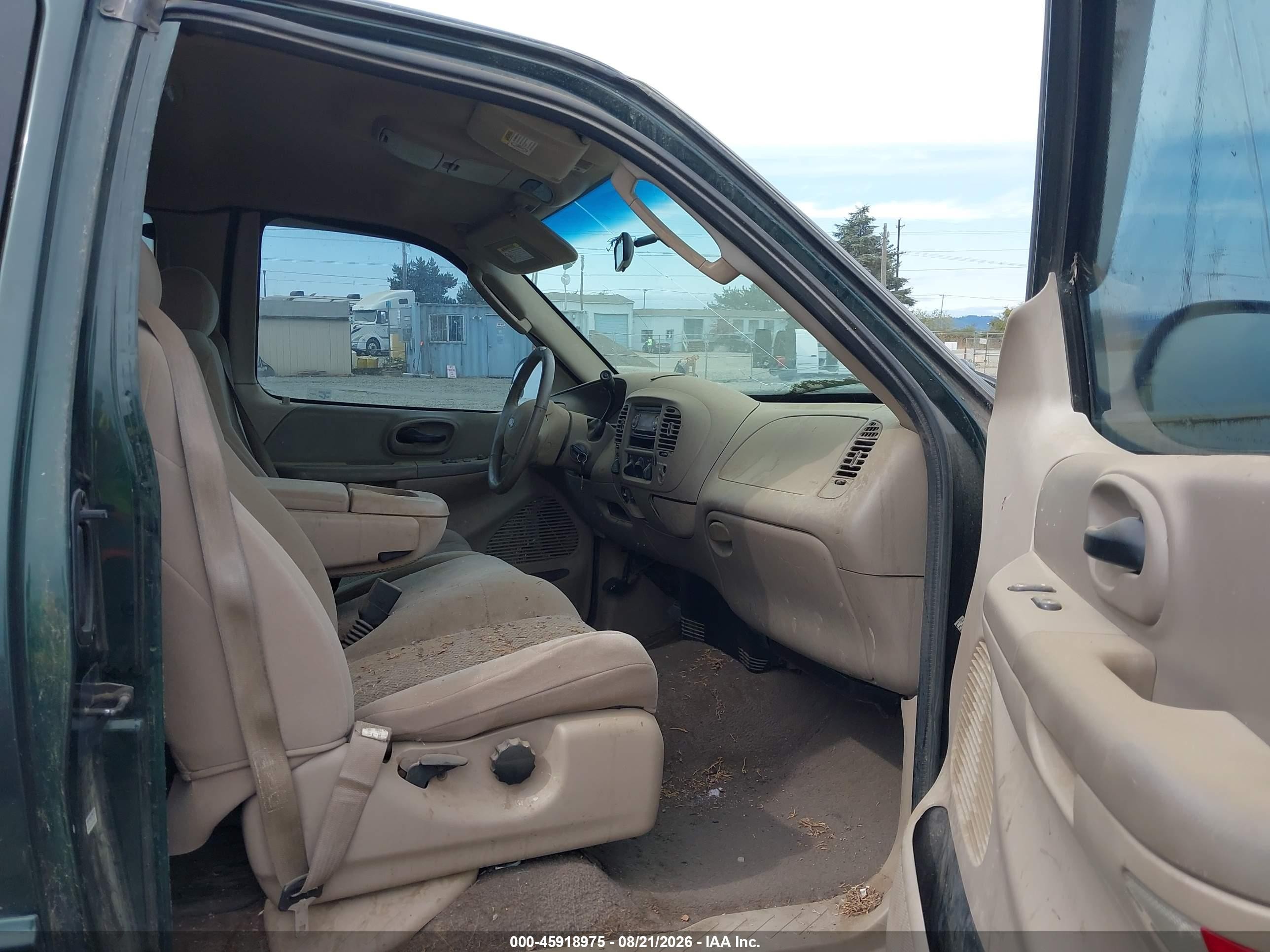 2002 Ford F-150 Lariat/xl/xlt Green vin: 2FTRX18W02CA98248