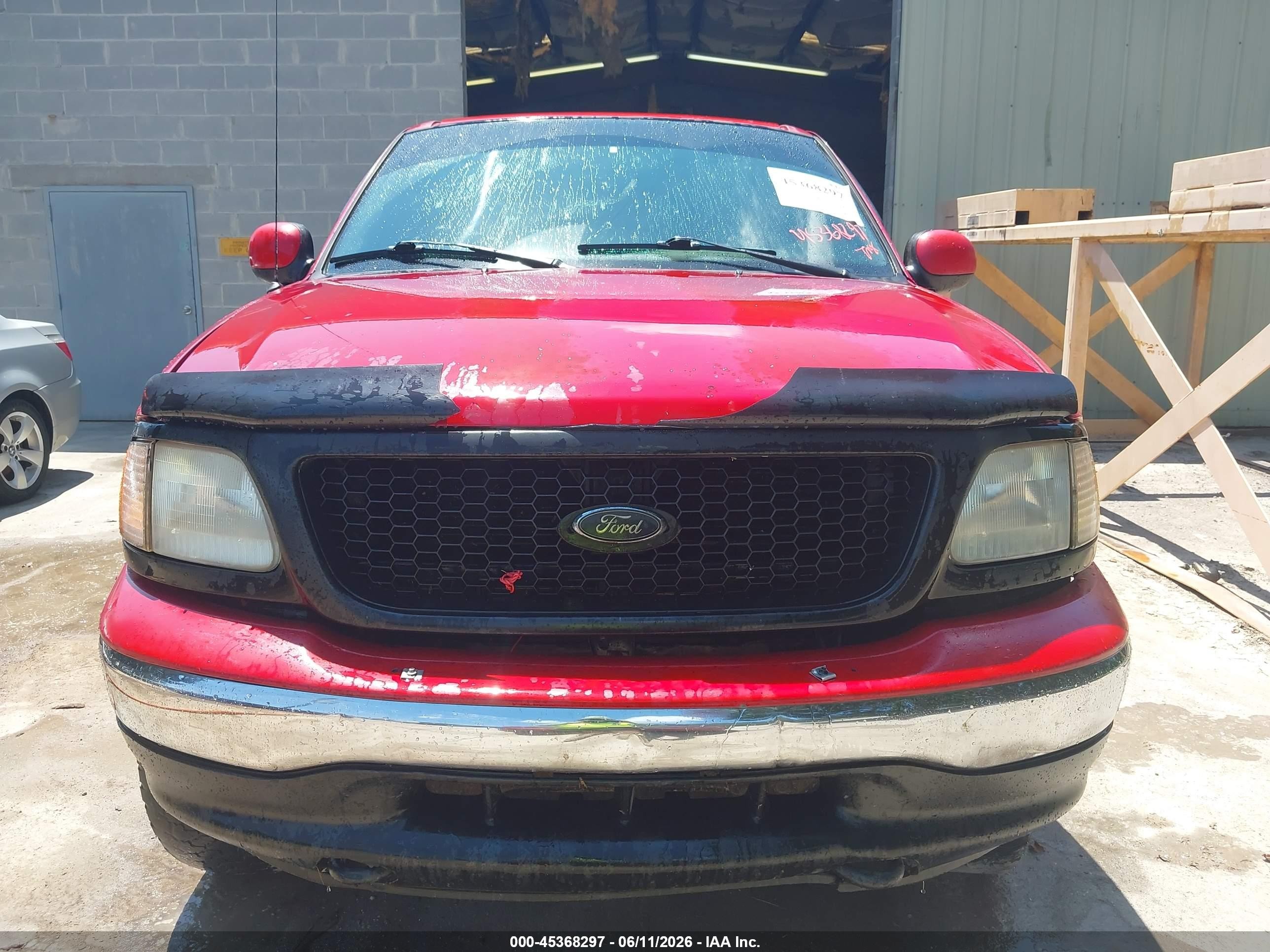 2003 Ford F-150 Lariat/xl/xlt Red vin: 2FTRX18W03CA98686