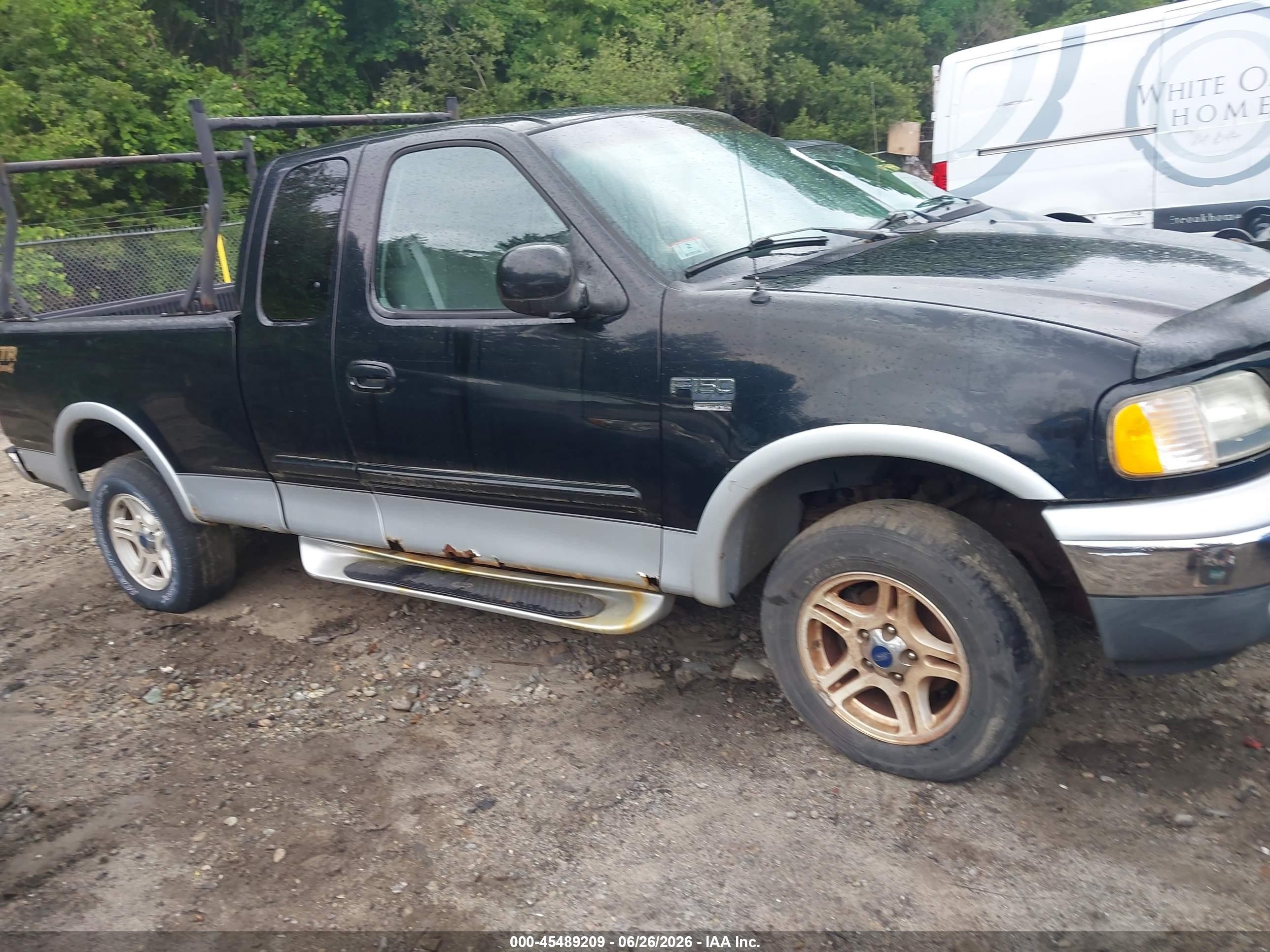 2001 Ford F-150 Lariat/xl/xlt Черный vin: 2FTRX18W11CA96698