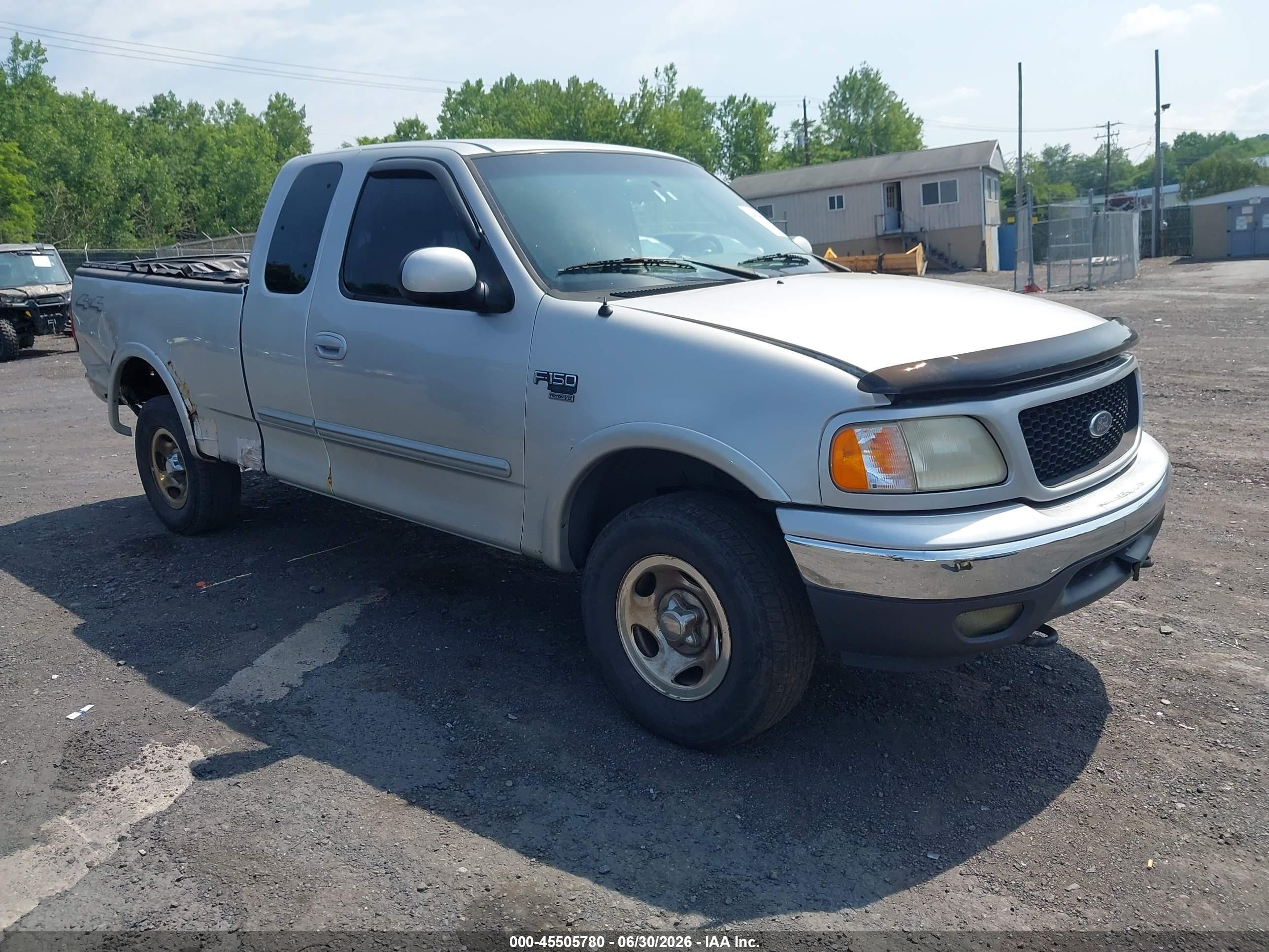 2003 Ford F-150 Lariat/xl/xlt Silver vin: 2FTRX18W33CA32410