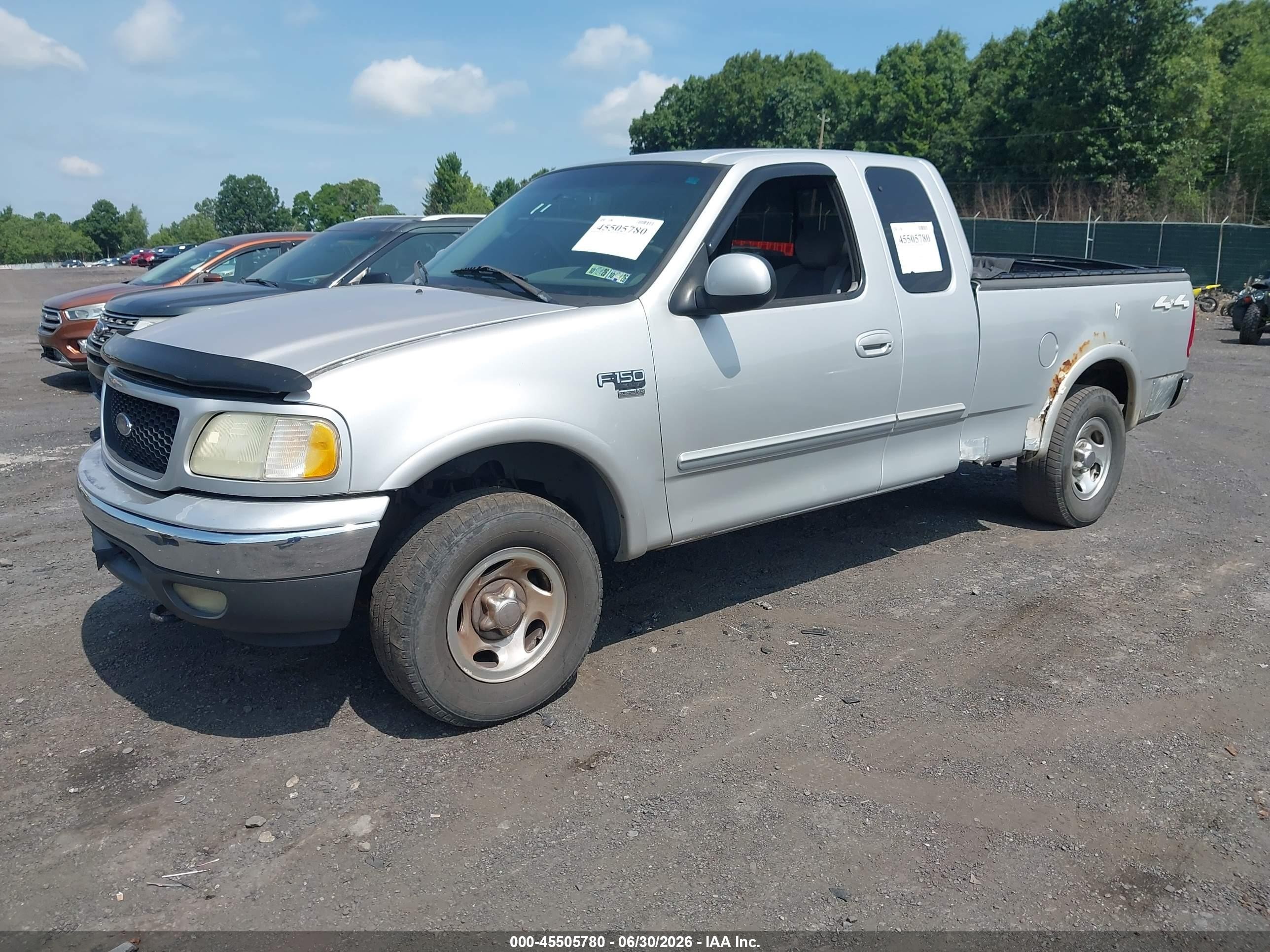 2003 Ford F-150 Lariat/xl/xlt Silver vin: 2FTRX18W33CA32410