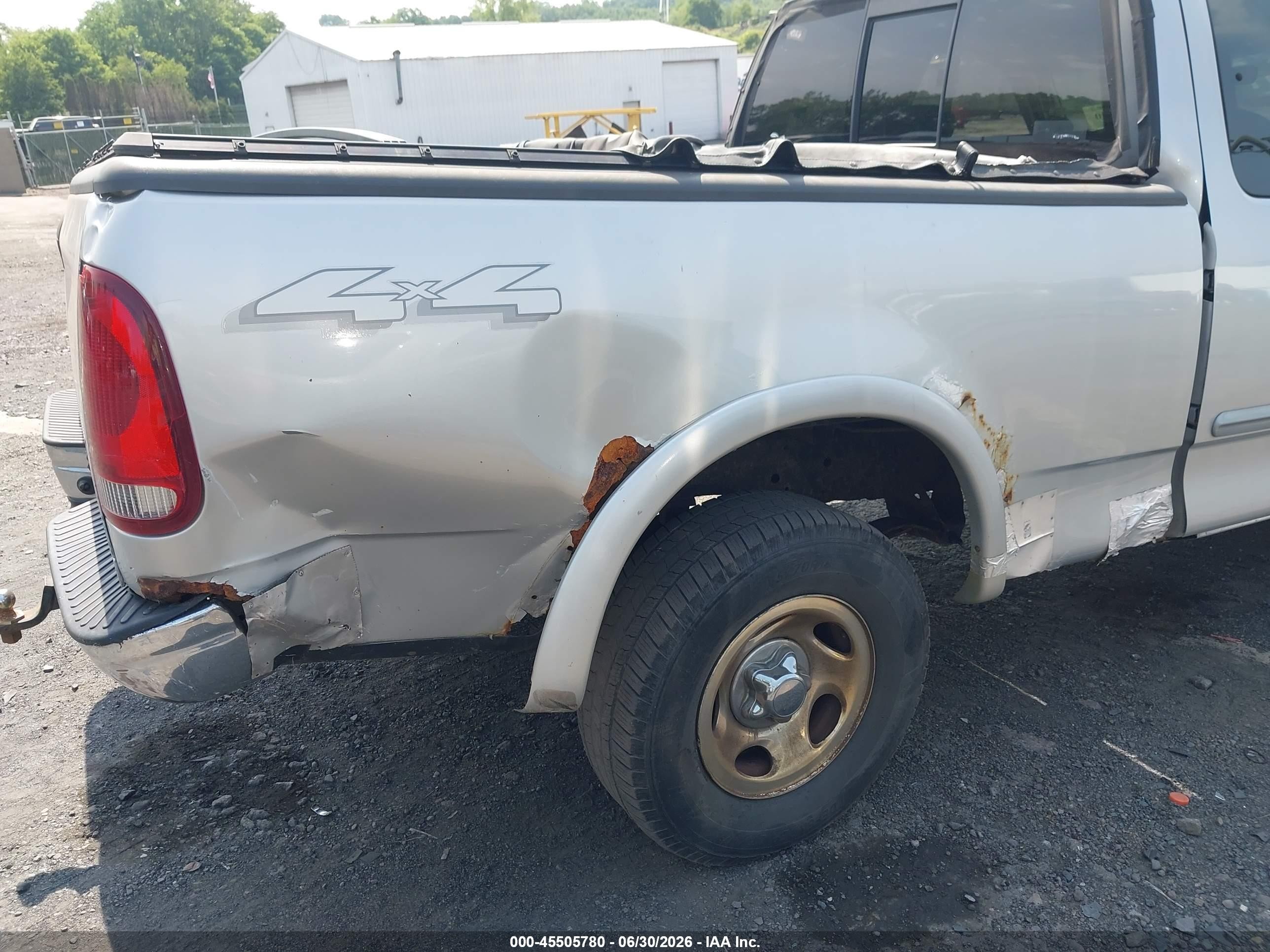 2003 Ford F-150 Lariat/xl/xlt Silver vin: 2FTRX18W33CA32410