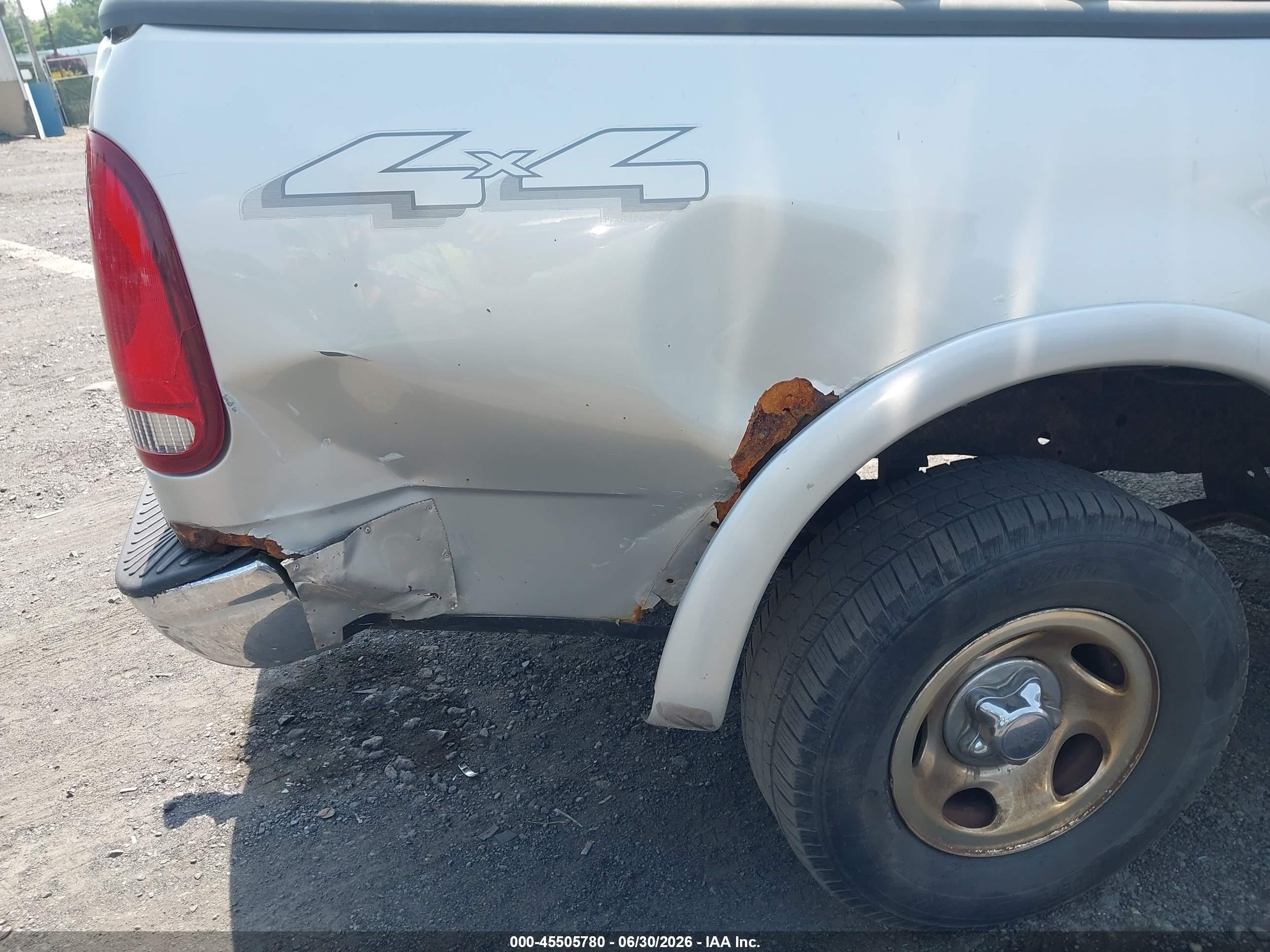 2003 Ford F-150 Lariat/xl/xlt Silver vin: 2FTRX18W33CA32410