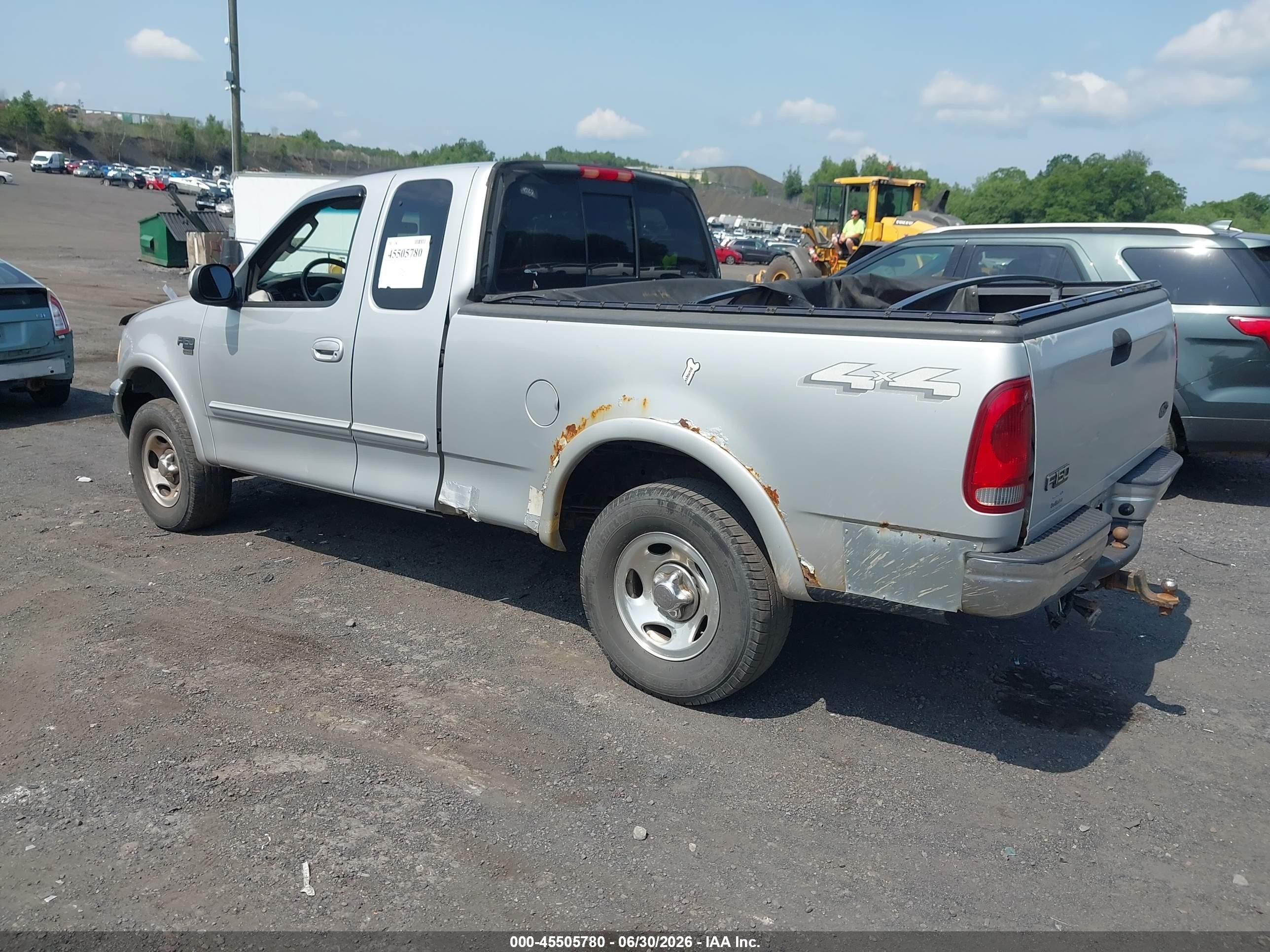 2003 Ford F-150 Lariat/xl/xlt Silver vin: 2FTRX18W33CA32410