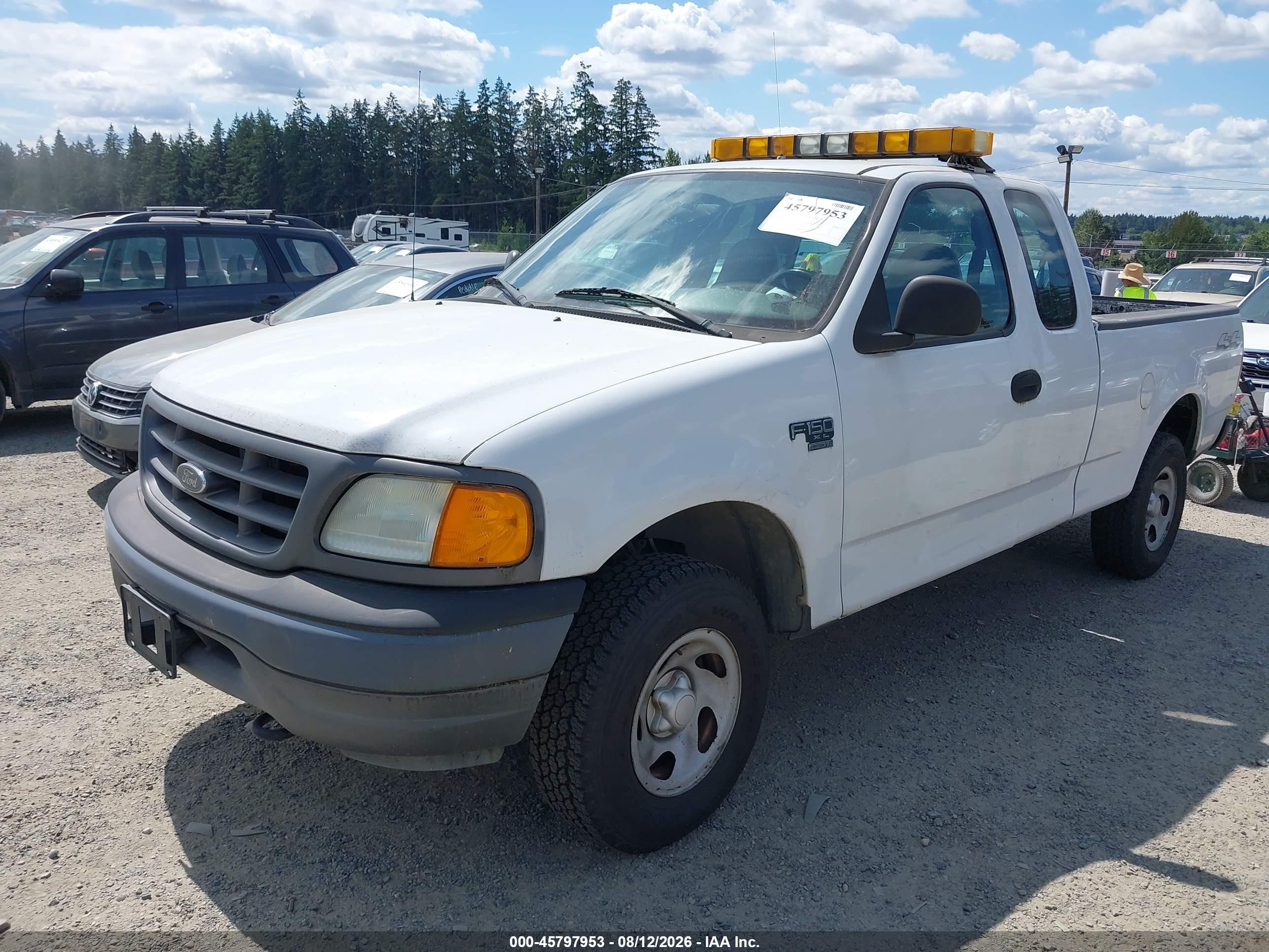 2004 Ford F-150 Heritage Xl/xlt White vin: 2FTRX18W44CA58595