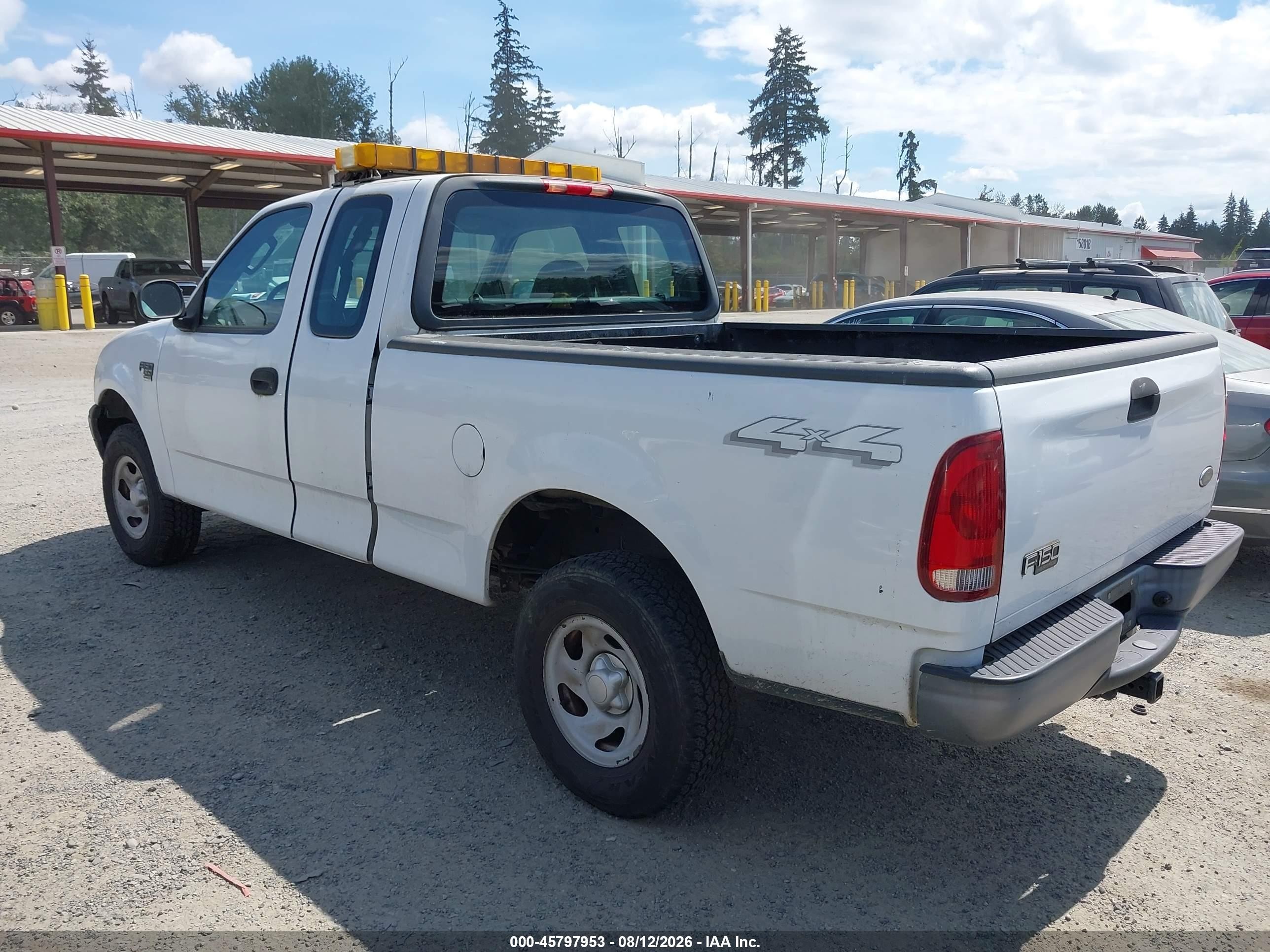 2004 Ford F-150 Heritage Xl/xlt White vin: 2FTRX18W44CA58595