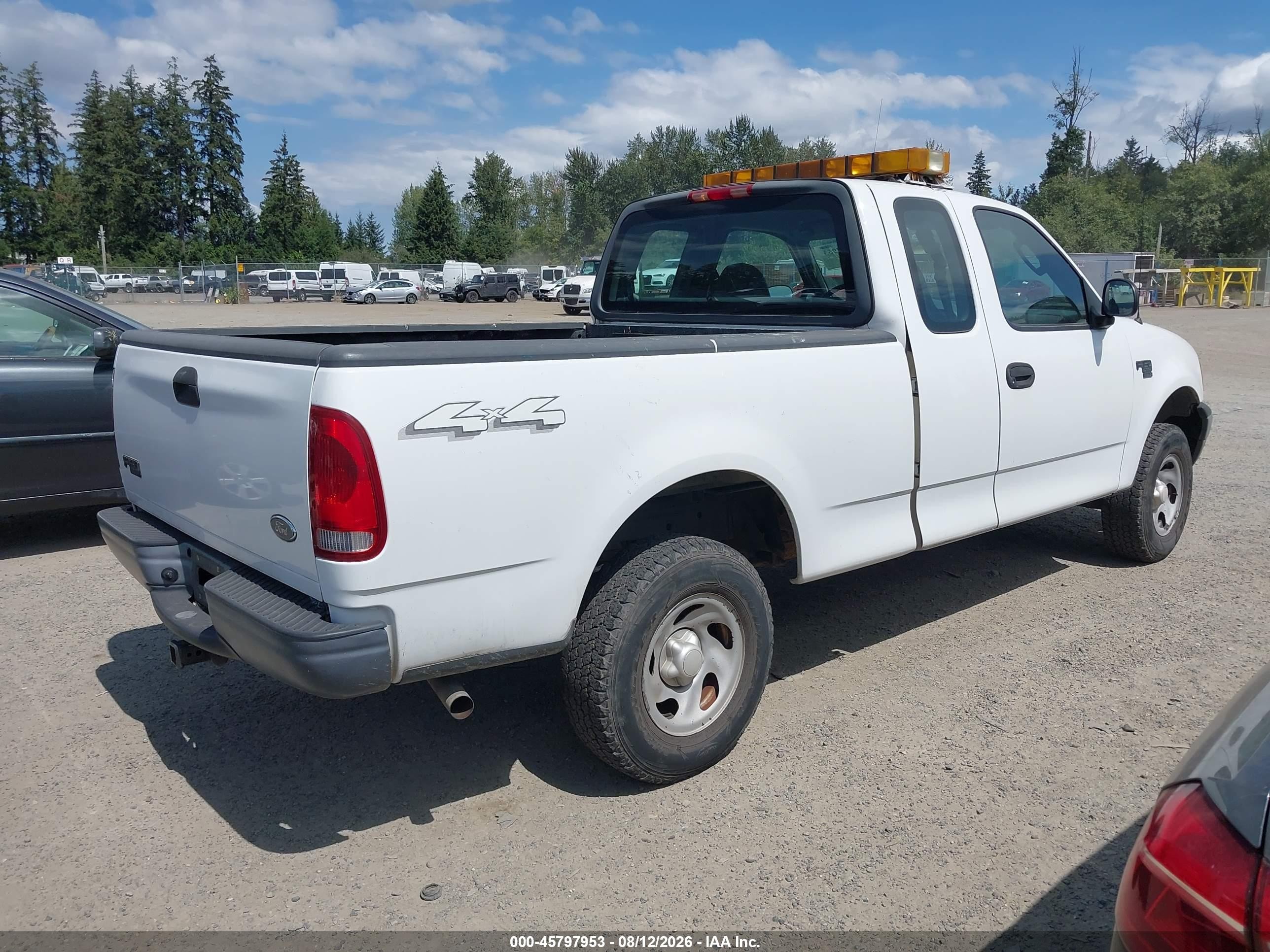 2004 Ford F-150 Heritage Xl/xlt White vin: 2FTRX18W44CA58595