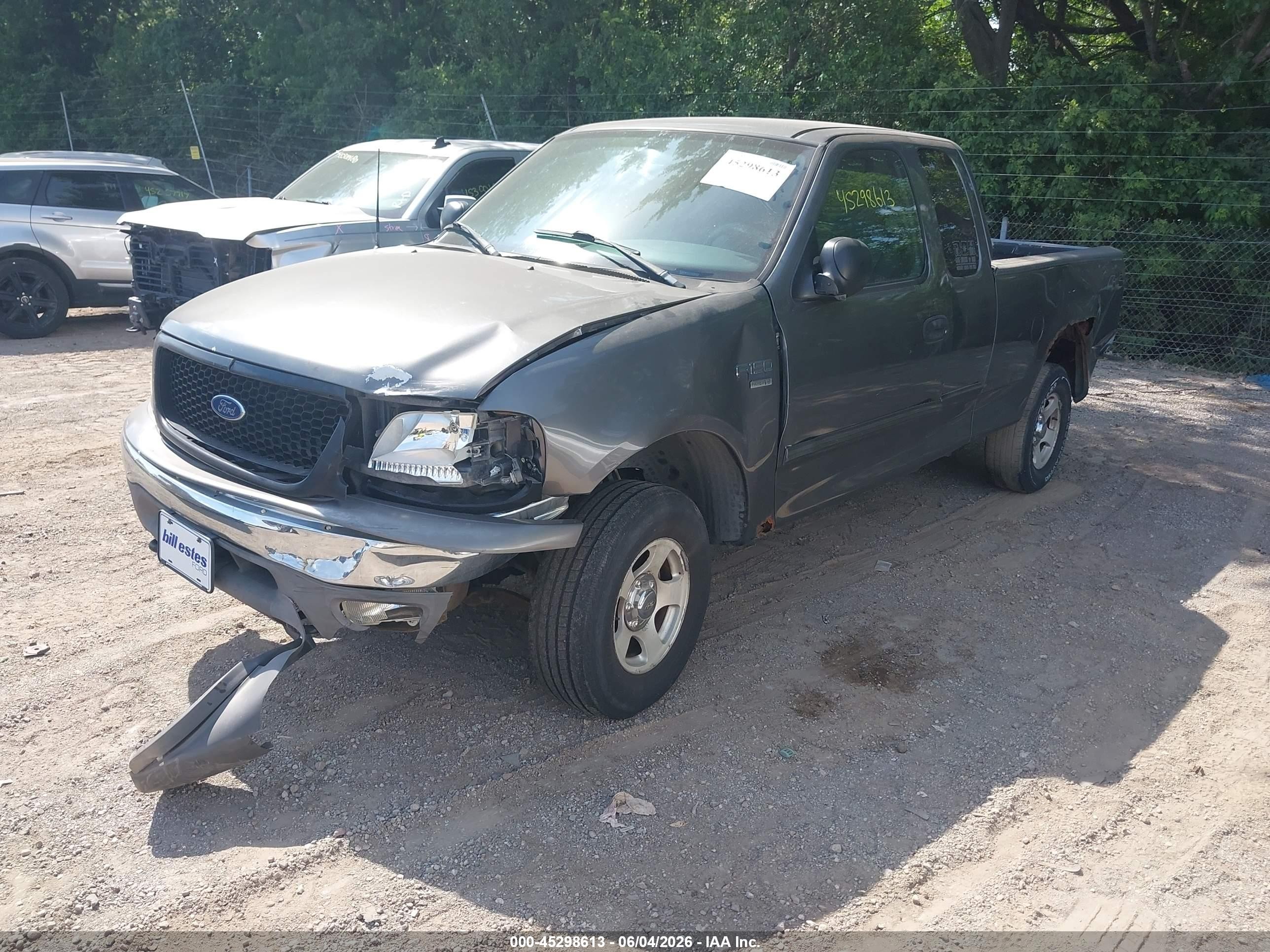 2004 Ford F-150 Heritage Xl/xlt Gray vin: 2FTRX18W54CA62283