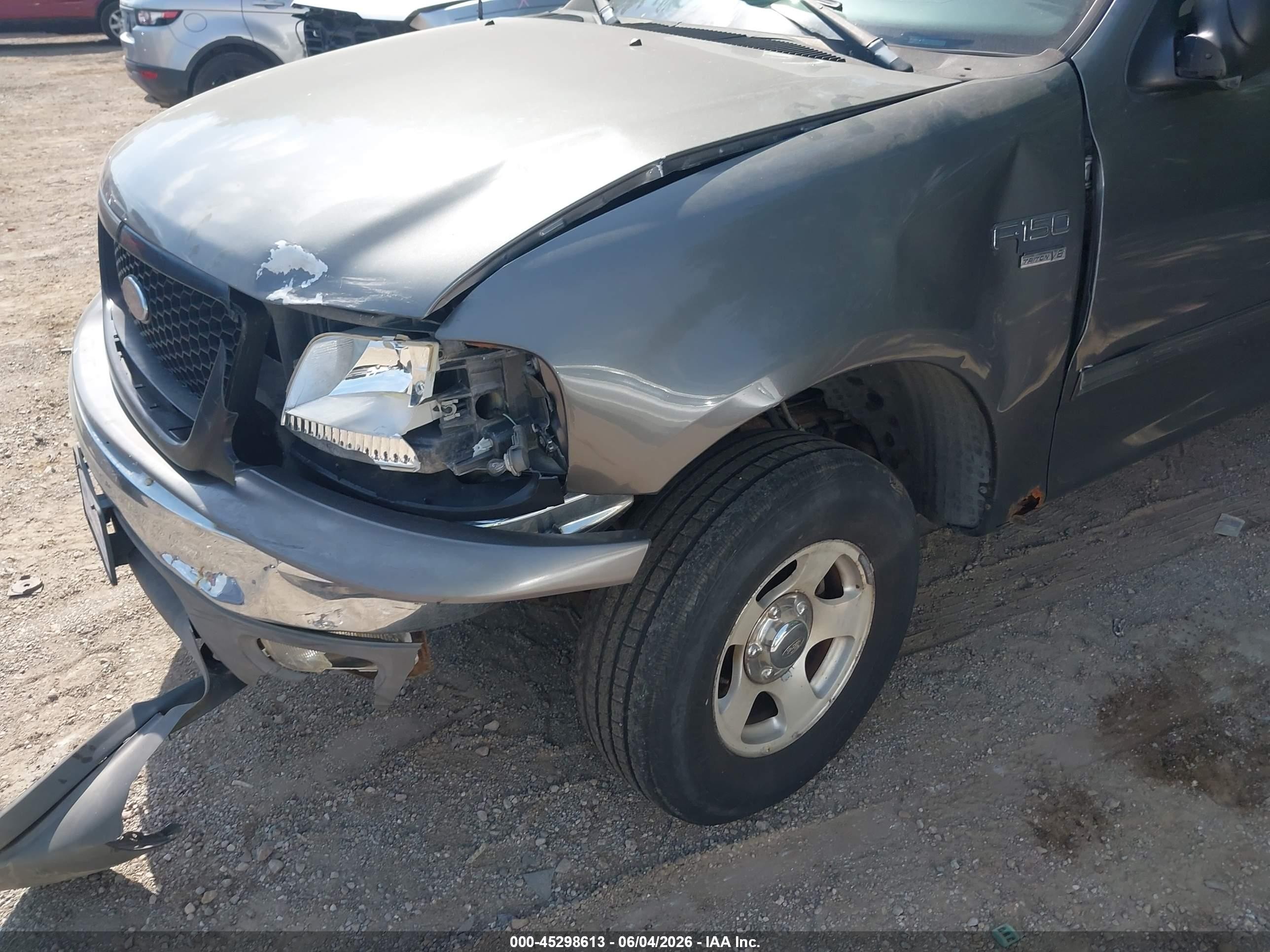 2004 Ford F-150 Heritage Xl/xlt Gray vin: 2FTRX18W54CA62283