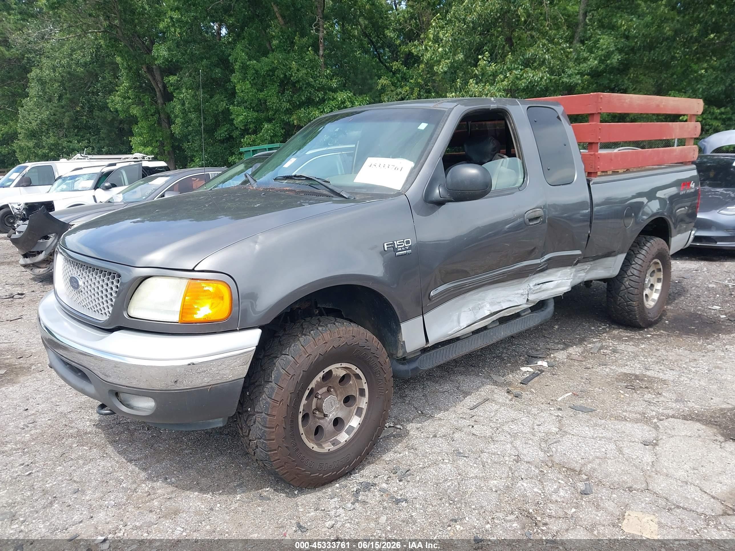2004 Ford F-150 Heritage Xl/xlt Gray vin: 2FTRX18W64CA88066