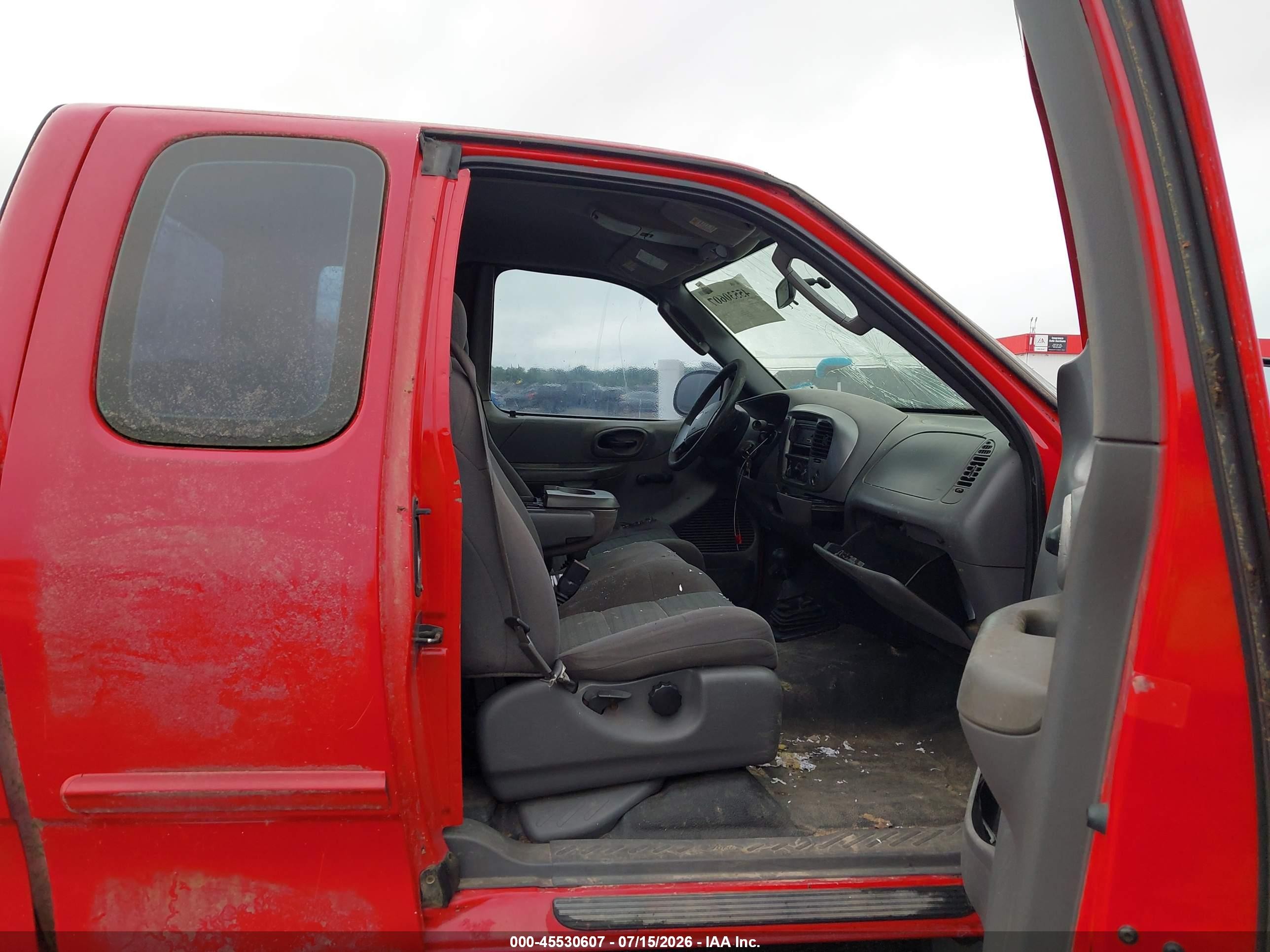 2003 Ford F-150 Lariat/xl/xlt Red vin: 2FTRX18W83CB10065