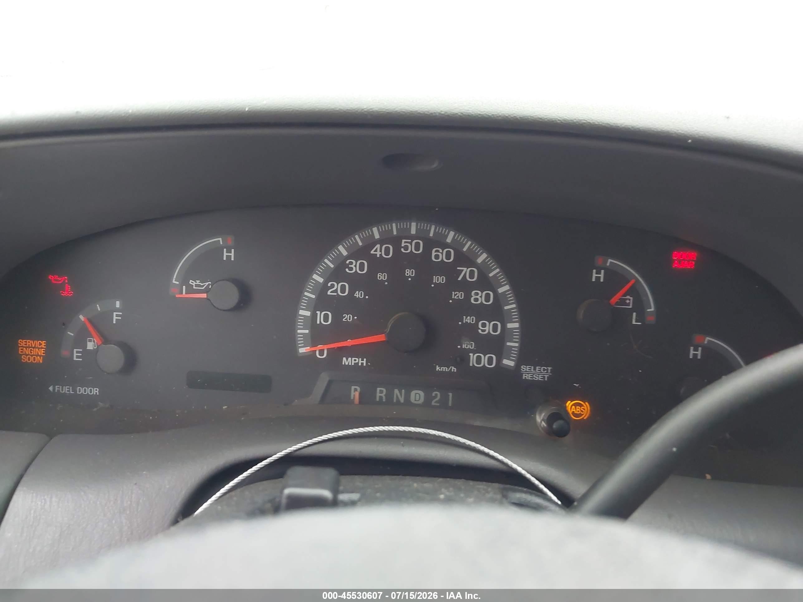 2003 Ford F-150 Lariat/xl/xlt Red vin: 2FTRX18W83CB10065