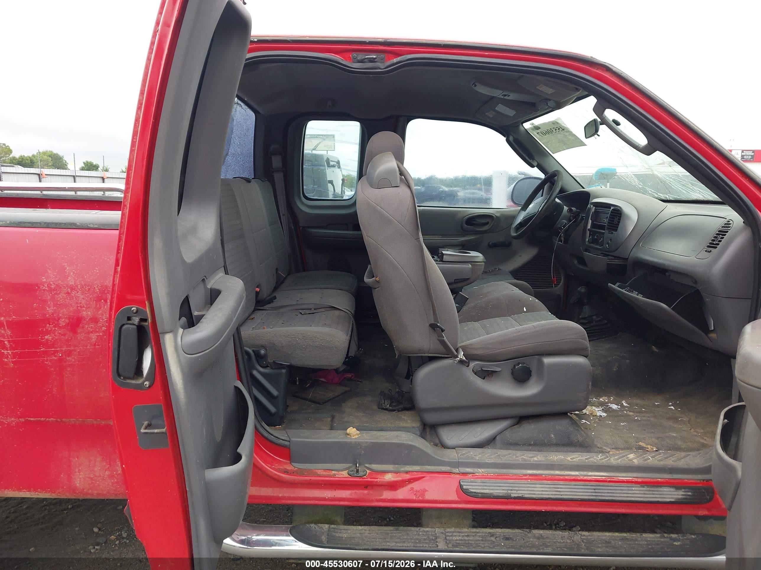 2003 Ford F-150 Lariat/xl/xlt Red vin: 2FTRX18W83CB10065