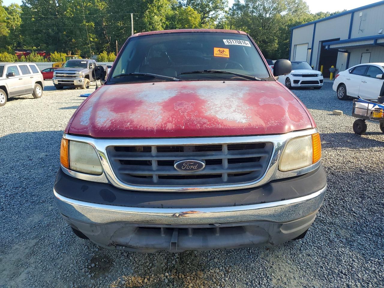 2004 Ford F-150 Heritage Classic Red vin: 2FTRX18W84CA96332