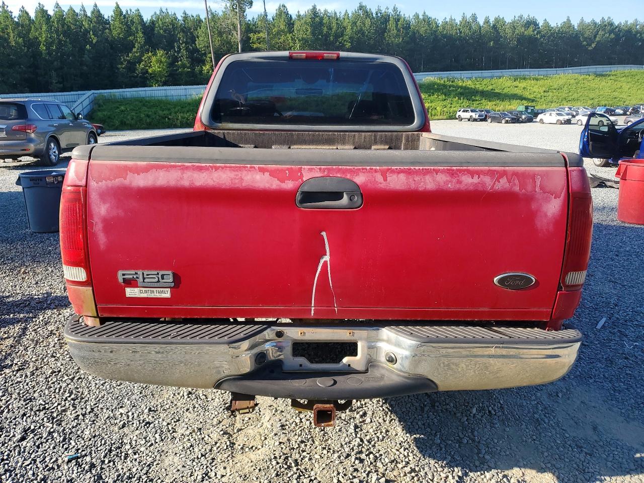 2004 Ford F-150 Heritage Classic Red vin: 2FTRX18W84CA96332