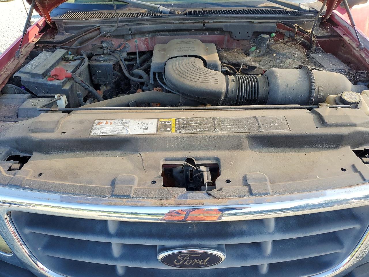 2004 Ford F-150 Heritage Classic Red vin: 2FTRX18W84CA96332
