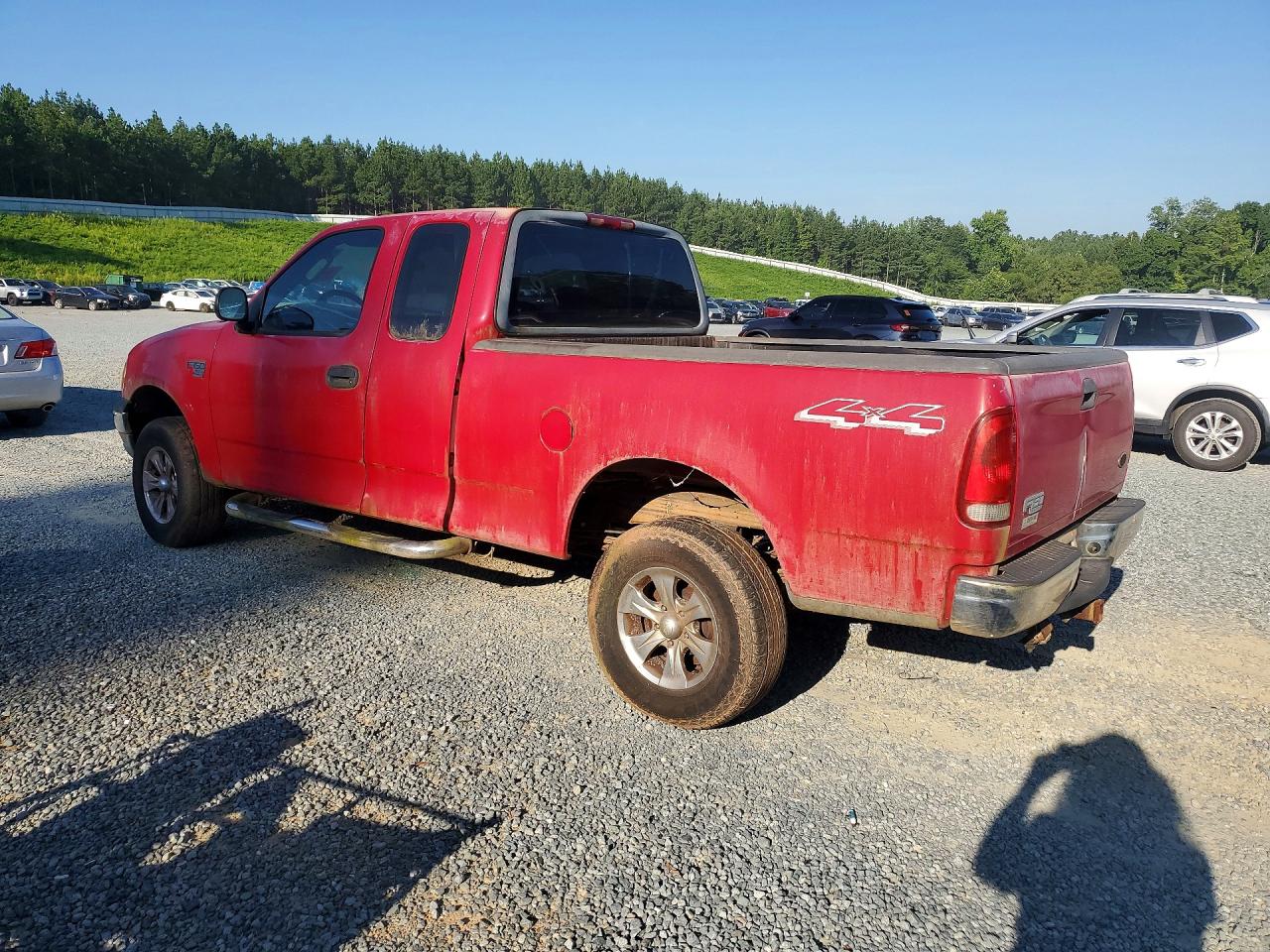 2004 Ford F-150 Heritage Classic Red vin: 2FTRX18W84CA96332