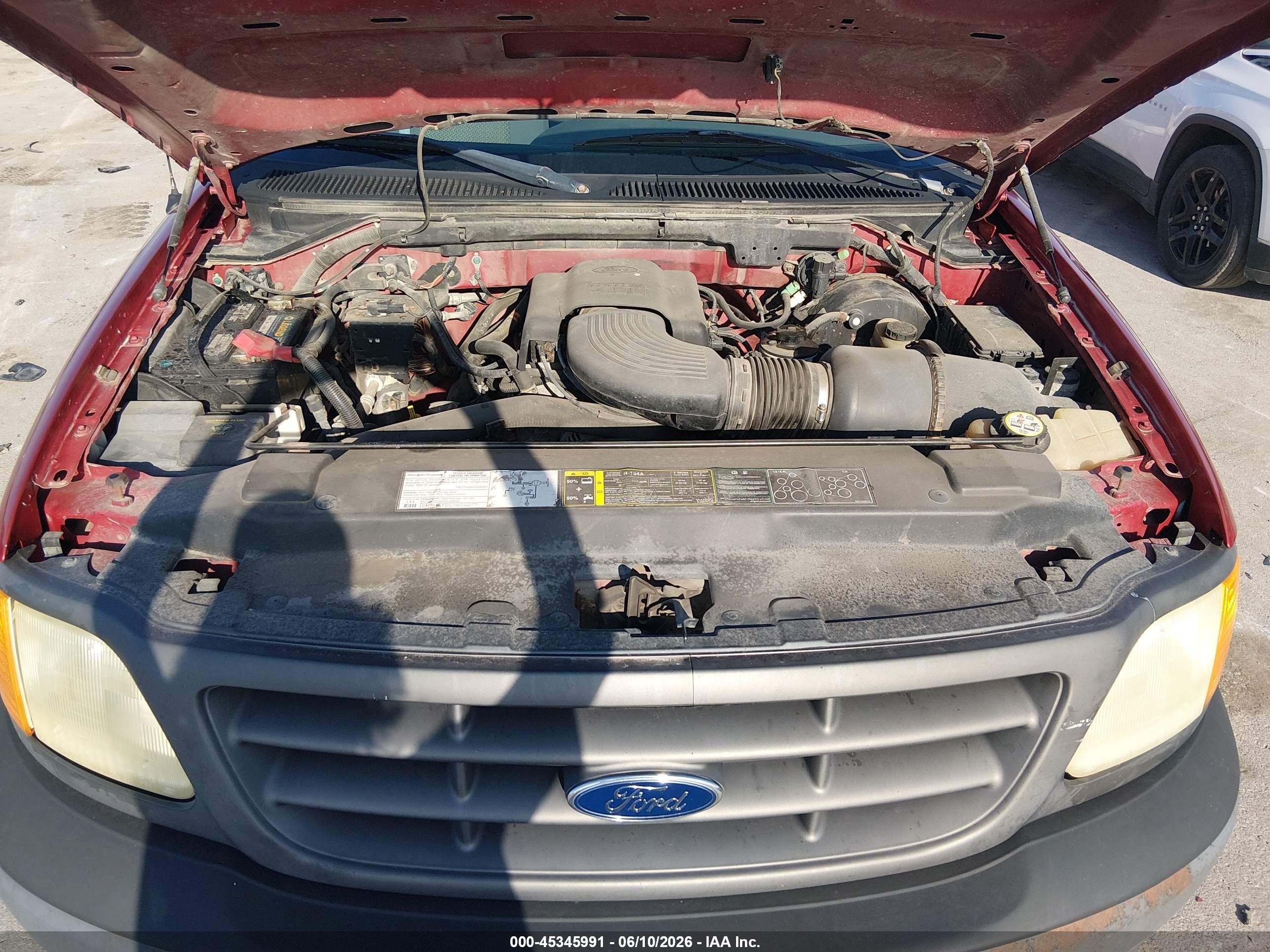 2004 Ford F-150 Heritage Xl/xlt Red vin: 2FTRX18W94CA65767