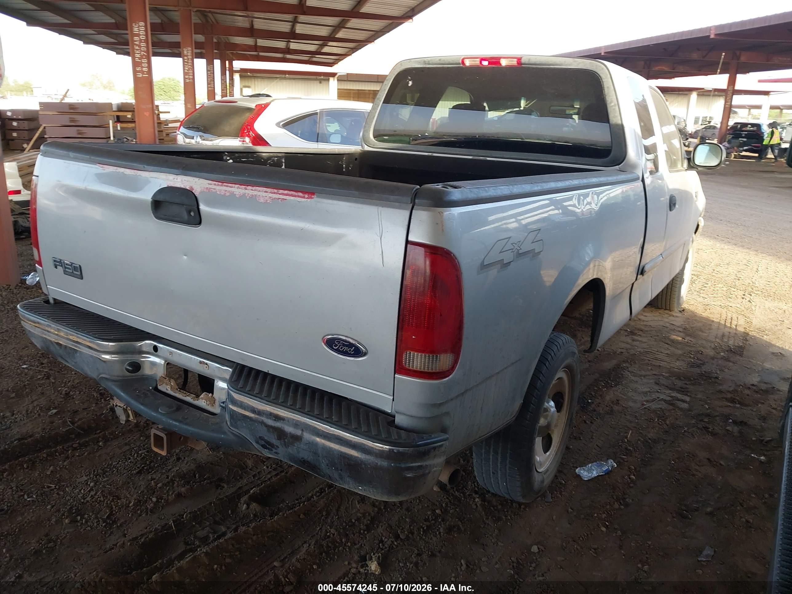 2004 Ford F-150 Heritage Xl/xlt Silver vin: 2FTRX18W94CA83153