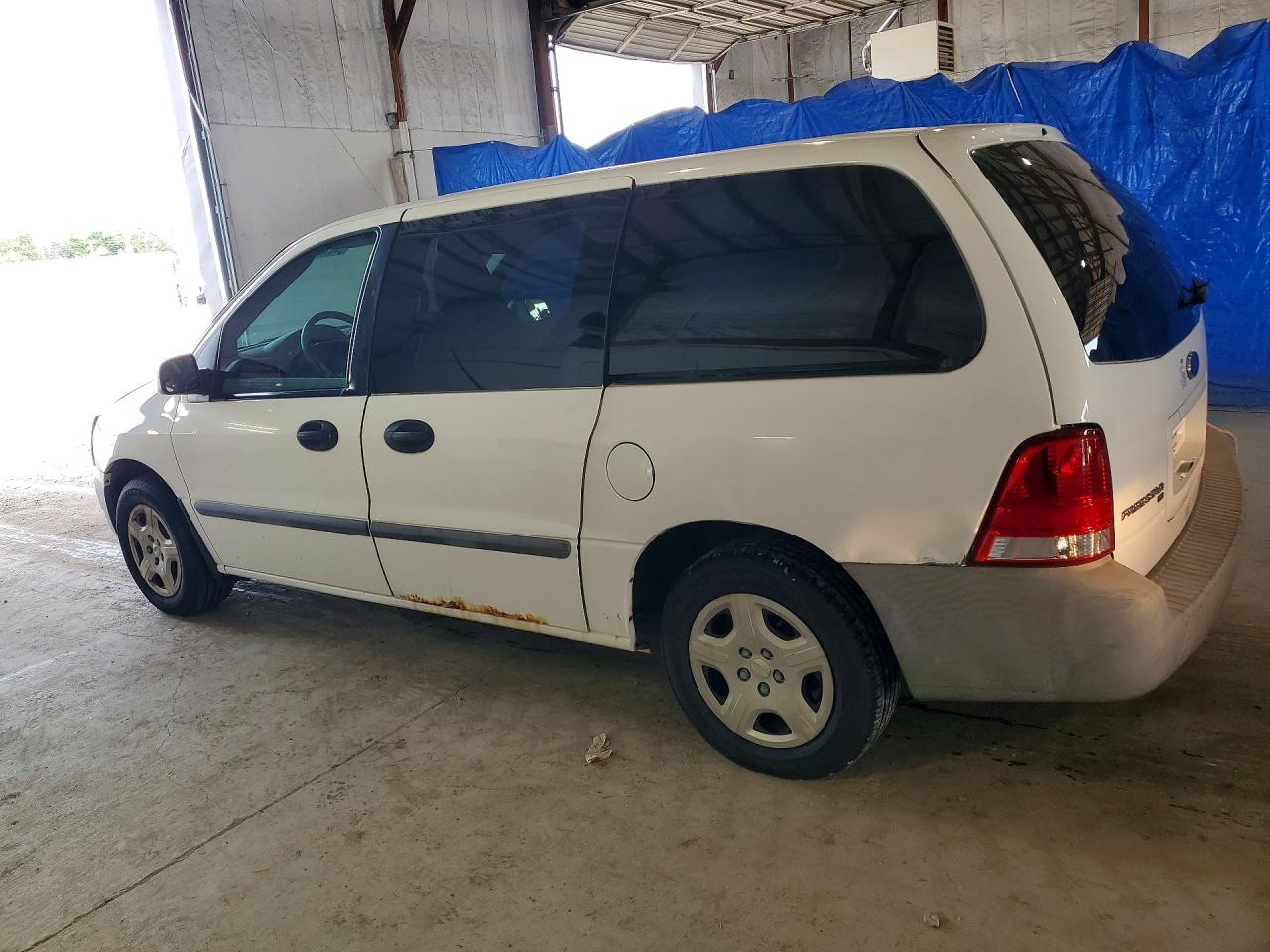 2007 Ford Freestar Se White vin: 2FTZA54217BA28024