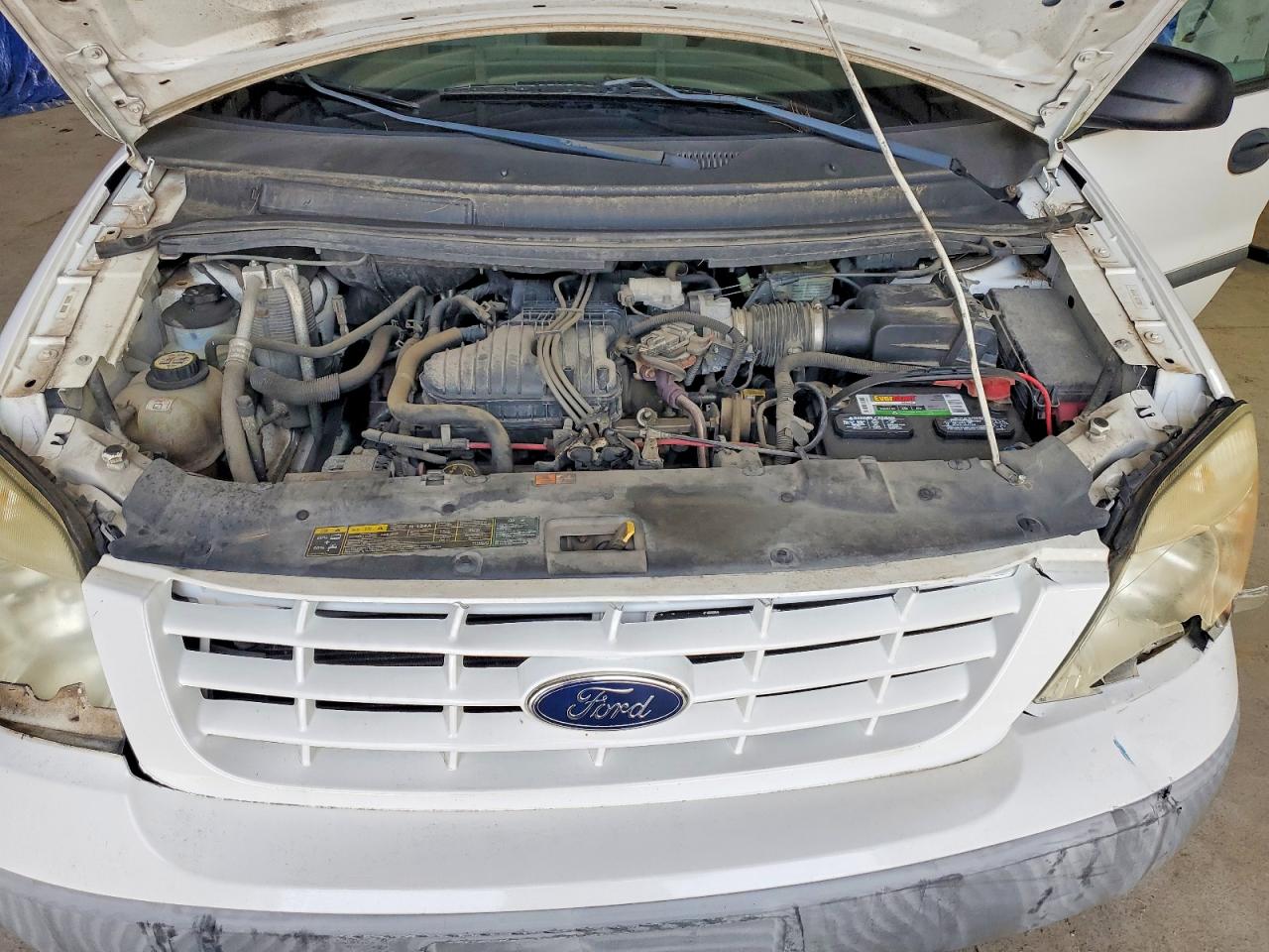 2007 Ford Freestar Se White vin: 2FTZA54217BA28024