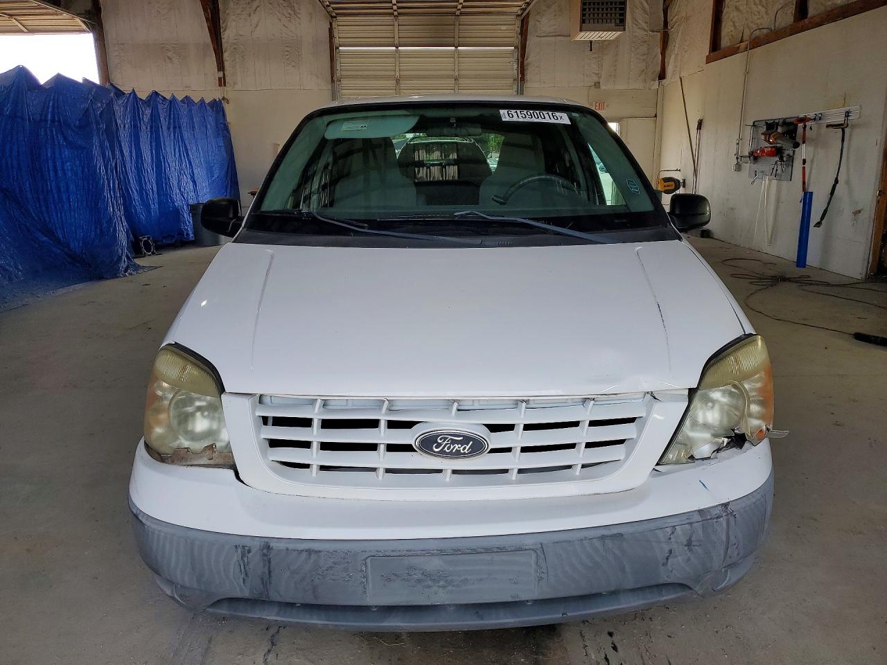2007 Ford Freestar Se White vin: 2FTZA54217BA28024