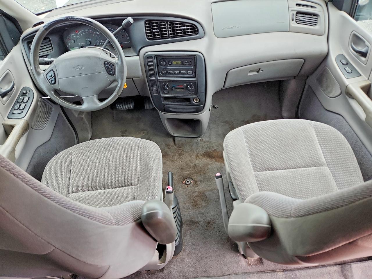 2000 Ford Windstar White vin: 2FTZA5443YBC32925