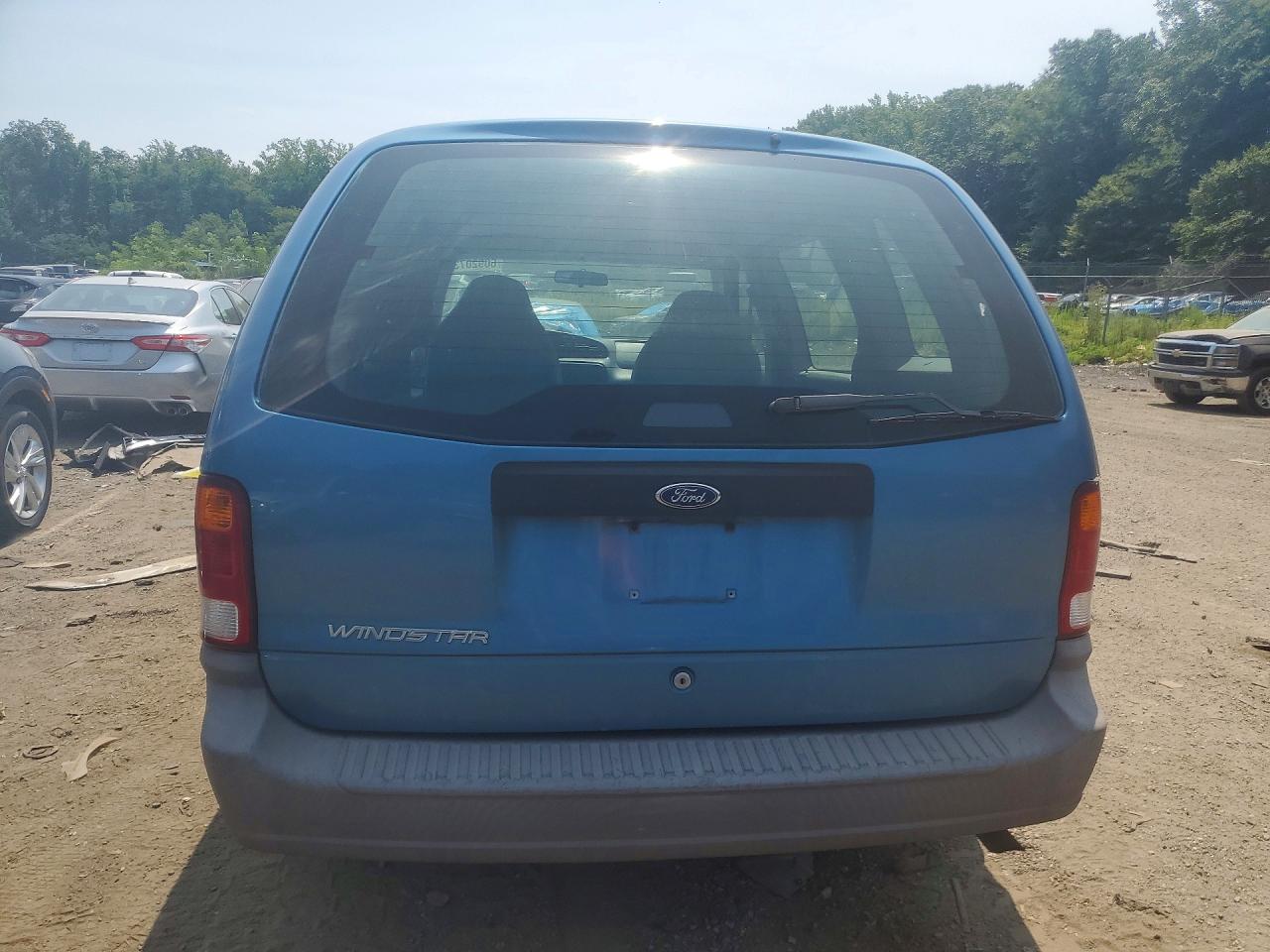 2002 Ford Windstar Blue vin: 2FTZA54442BB12459