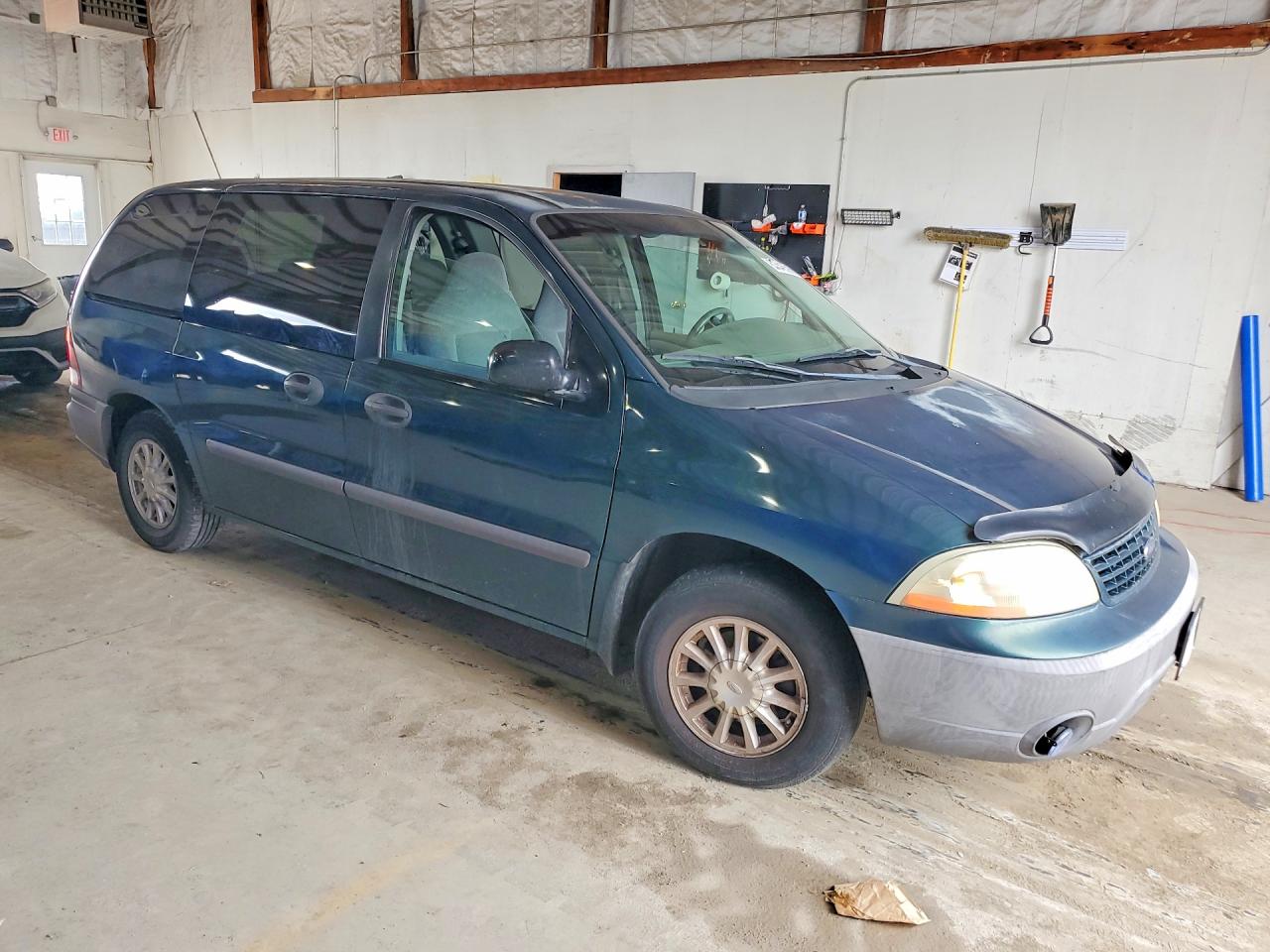 2001 Ford Windstar Green vin: 2FTZA544X1BB74396