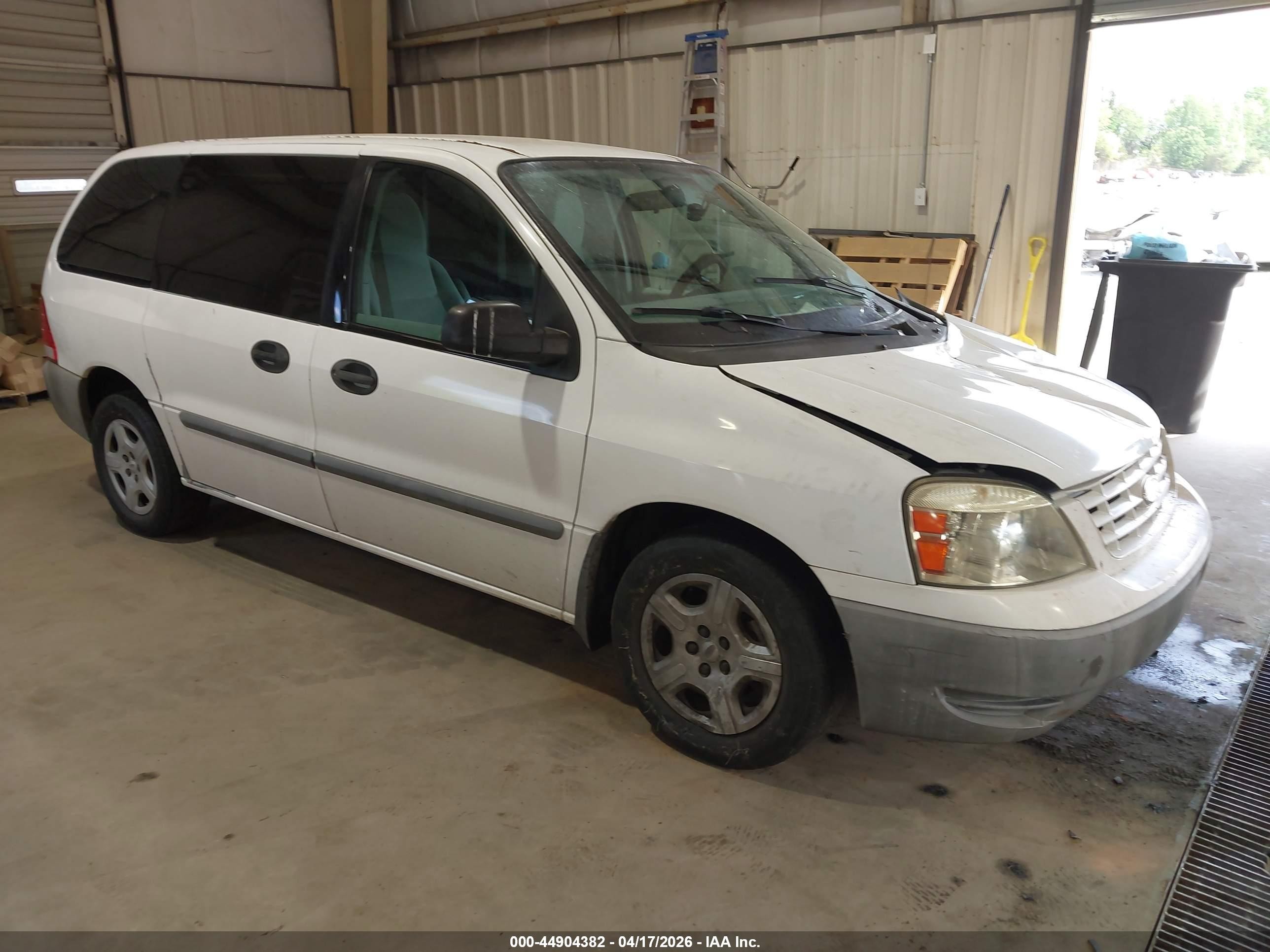 2006 Ford Freestar   White vin: 2FTZA54636BA37728