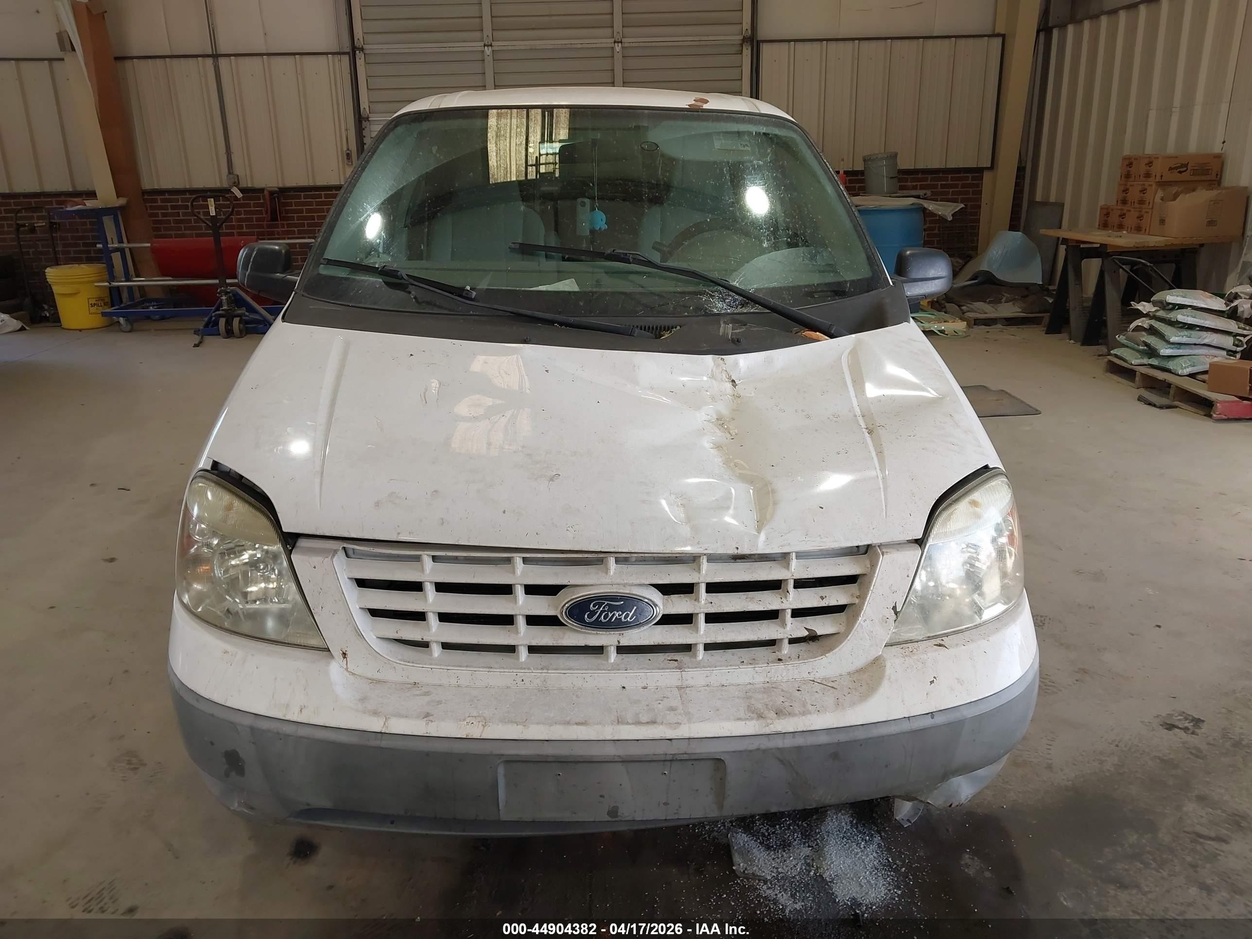 2006 Ford Freestar   White vin: 2FTZA54636BA37728