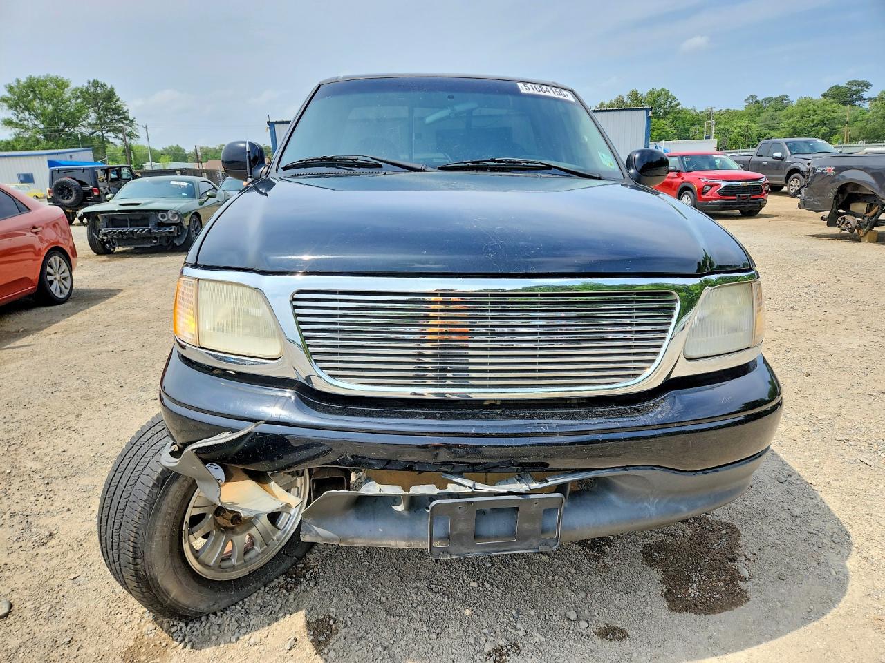 2001 Ford F150 Black vin: 2FTZF07201CA73327