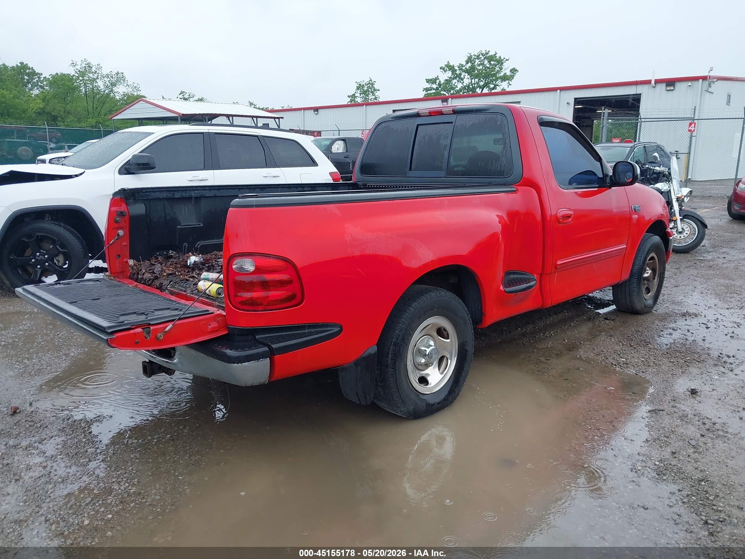 2000 Ford F-150 Xl/xlt Red vin: 2FTZF0728YCA44409