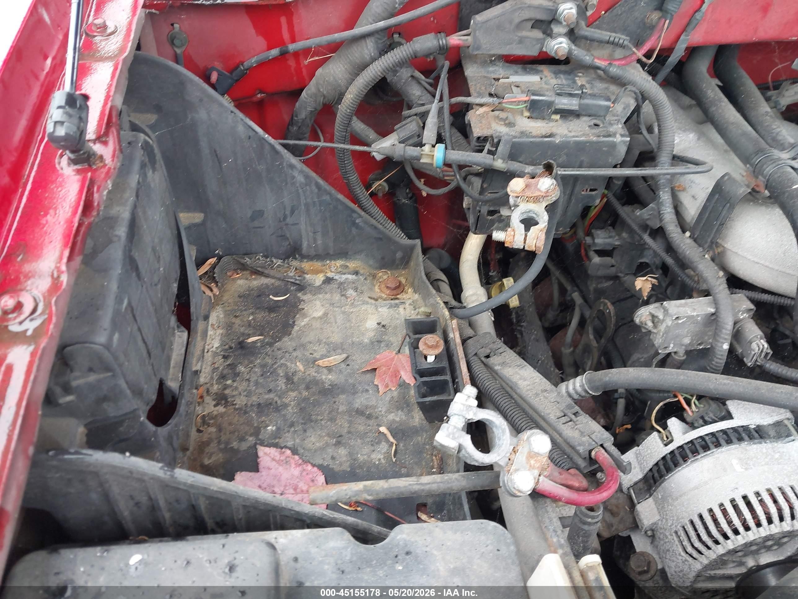 2000 Ford F-150 Xl/xlt Red vin: 2FTZF0728YCA44409