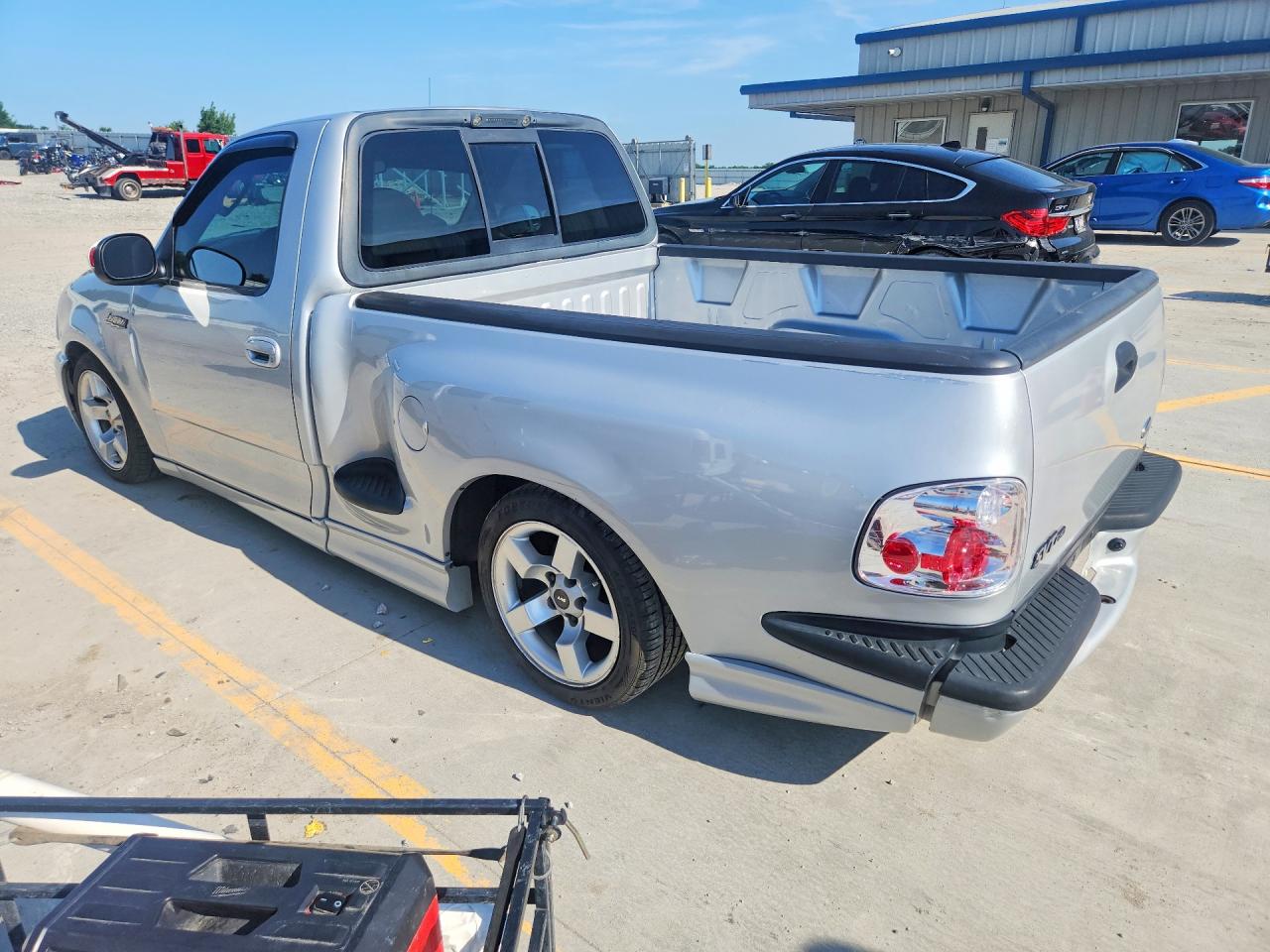 2002 Ford F150 Svt Lightning Silver vin: 2FTZF07322CA80936