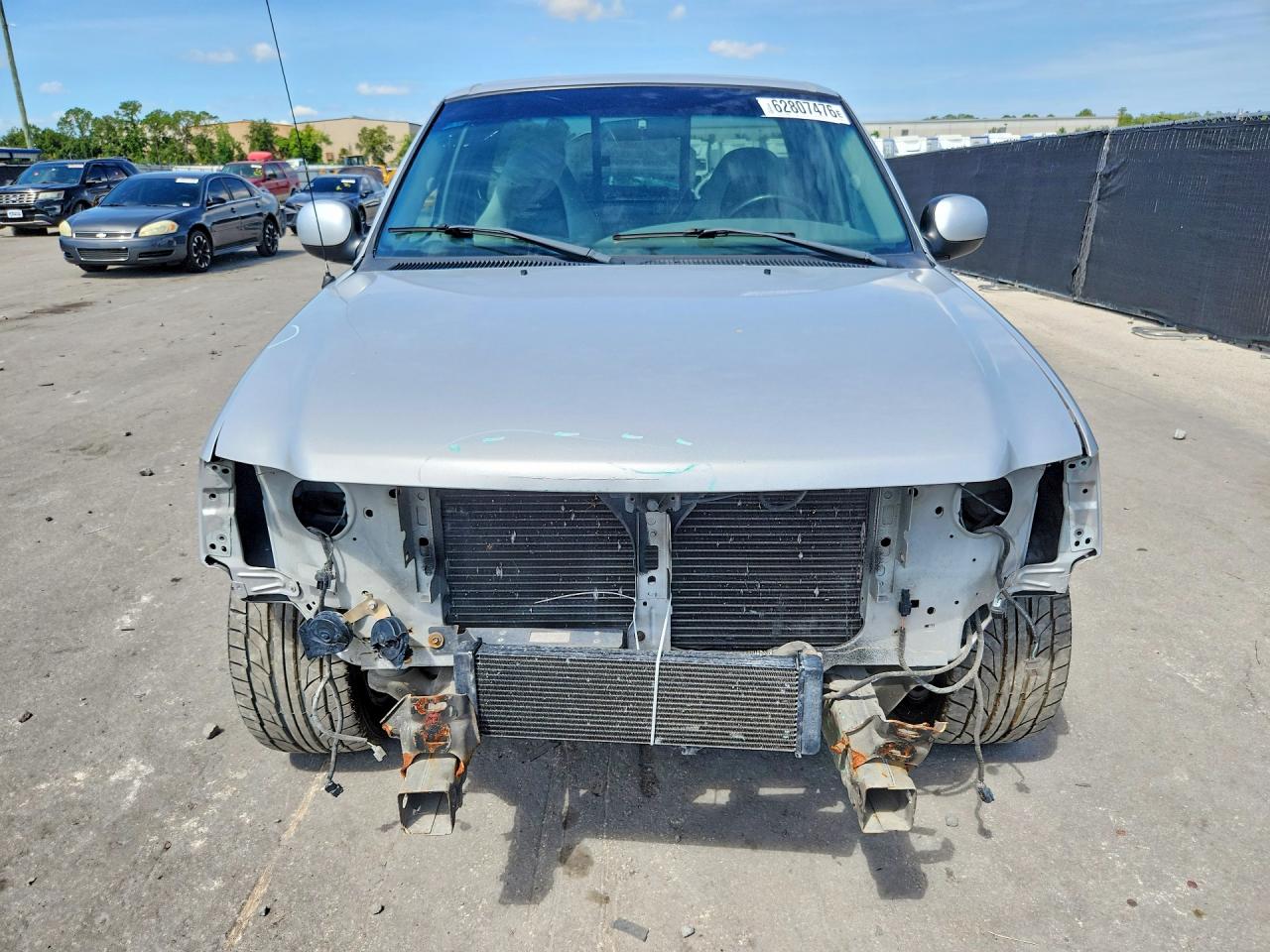 2000 Ford F150 Svt Lightning White vin: 2FTZF0734YCB06817