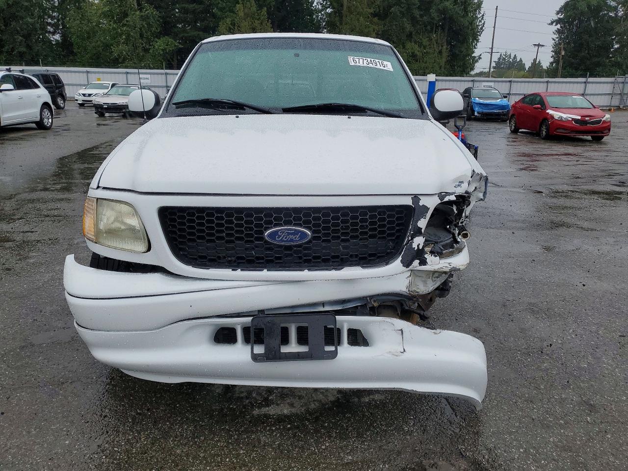 2000 Ford F150 Svt Lightning Белый vin: 2FTZF0738YCA82702