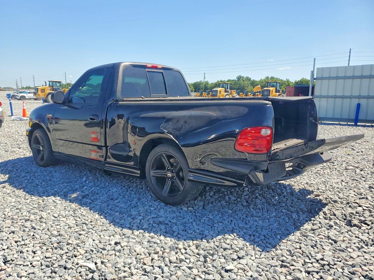 2000 Ford F150 Svt Lightning Black vin: 2FTZF073XYCA75475